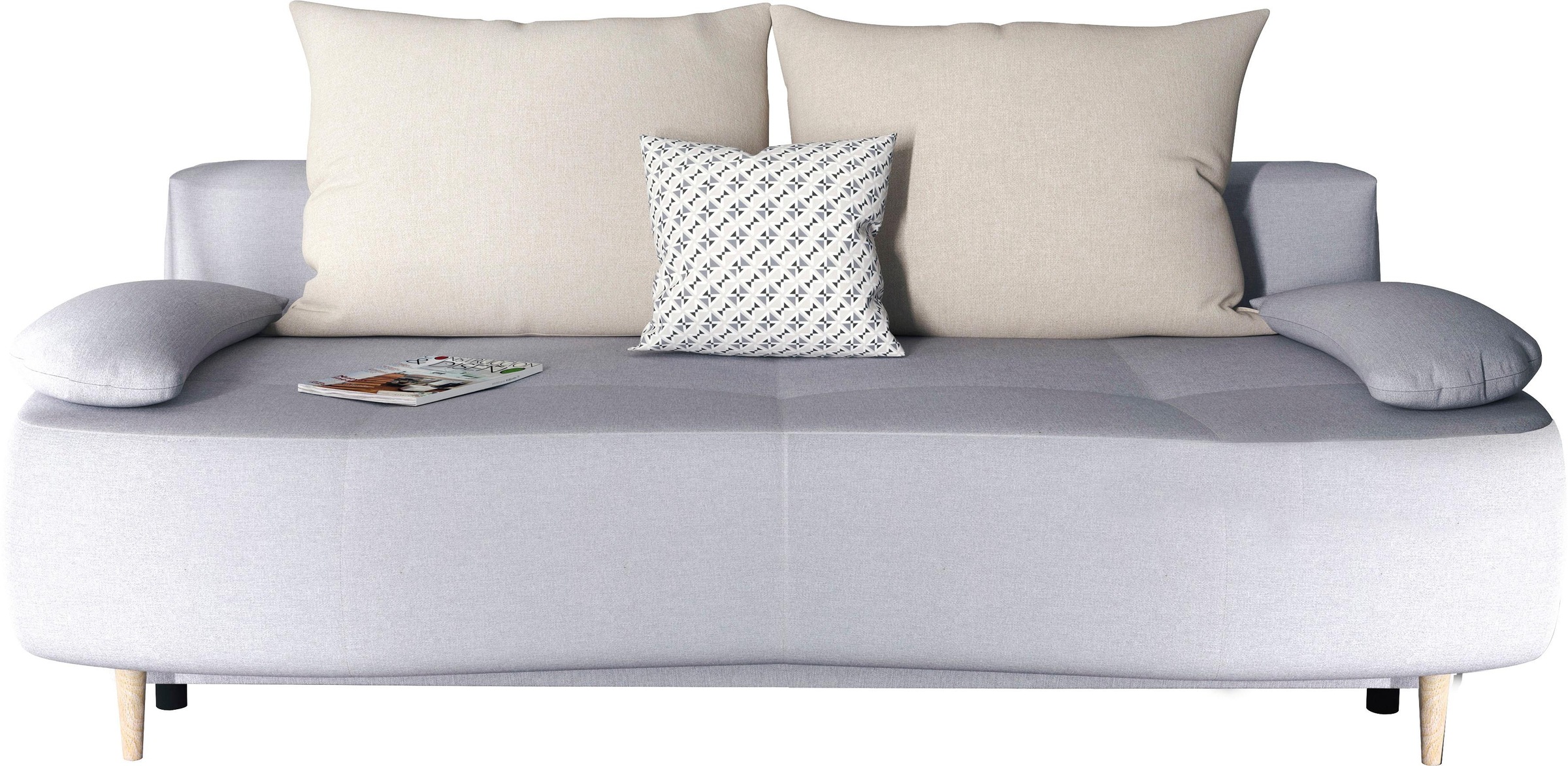 Image of Home affaire Schlafsofa »Alina«, mit Bettfunktion und Bettkasten, Federkern, losen Kissen bei Ackermann Versand Schweiz