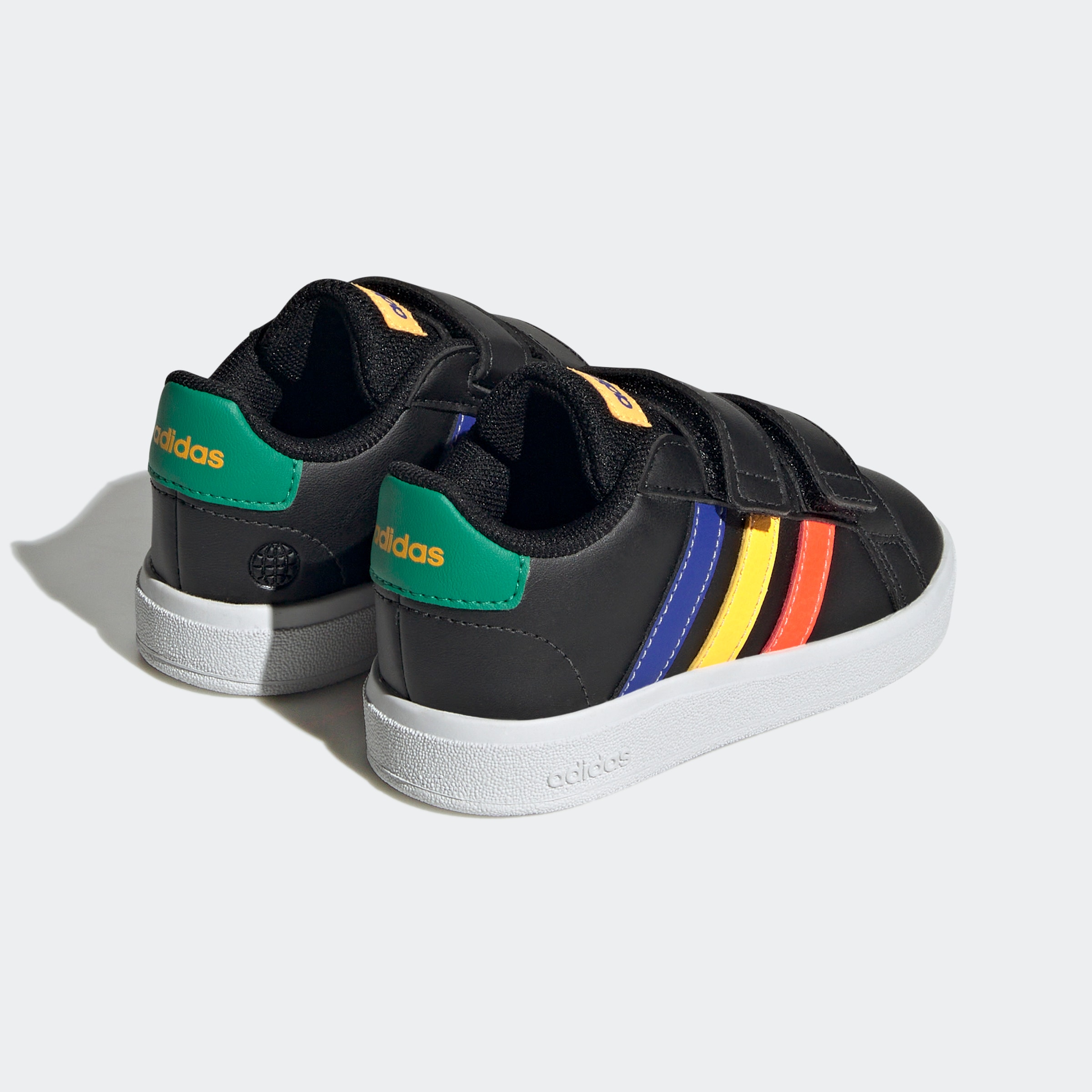 adidas Sportswear Sneakers »GRAND COURT LIFESTYLE HOOK AND LOOP«  für Kinder, Design auf den Spuren des adidas Superstar