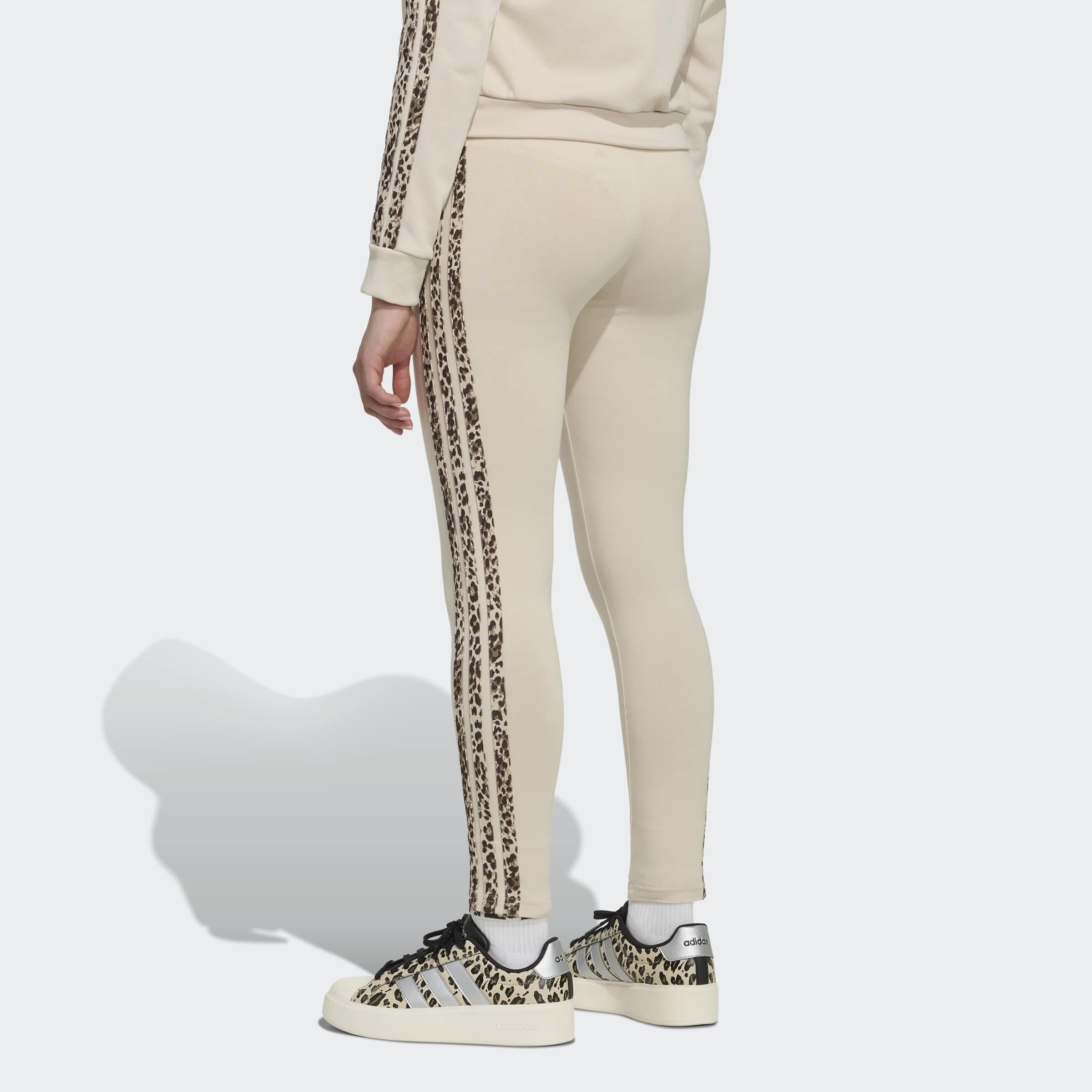 adidas Sportswear Leggings »ANIMAL«  pour enfants, style sportif, en coton et élasthanne