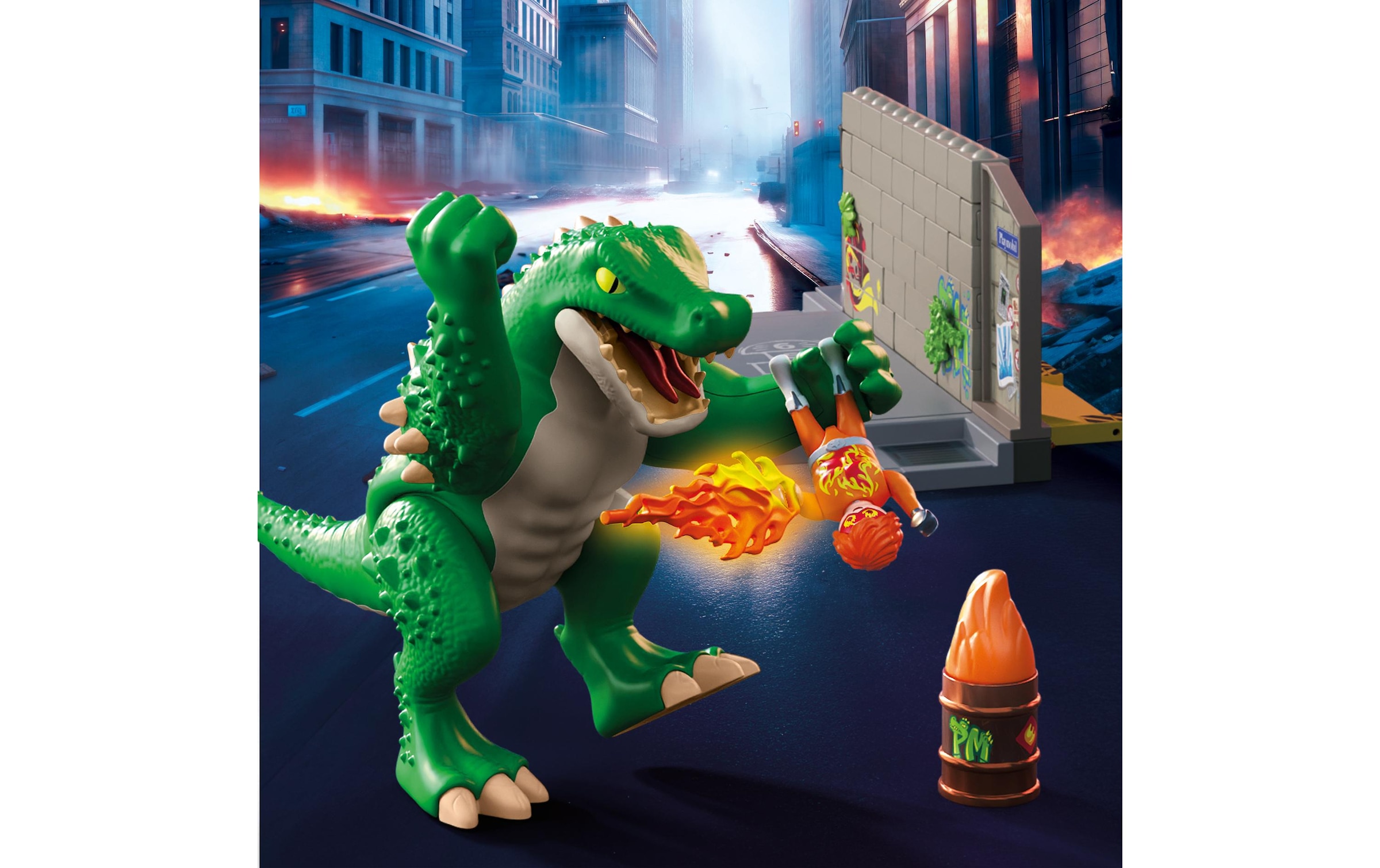 Playmobil® Jeu de construction »Helden-Showdown mit der Riesenechse (71831), Heroes« Made in Europe