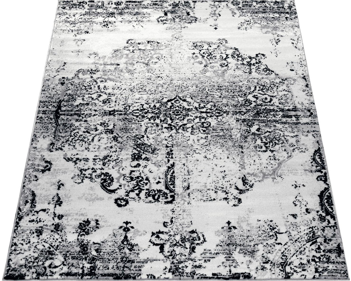 Image of Paco Home Teppich "Tara 210" rechteckig 12 mm Höhe Kurzflor, Vintage Design, Wohnzimmer