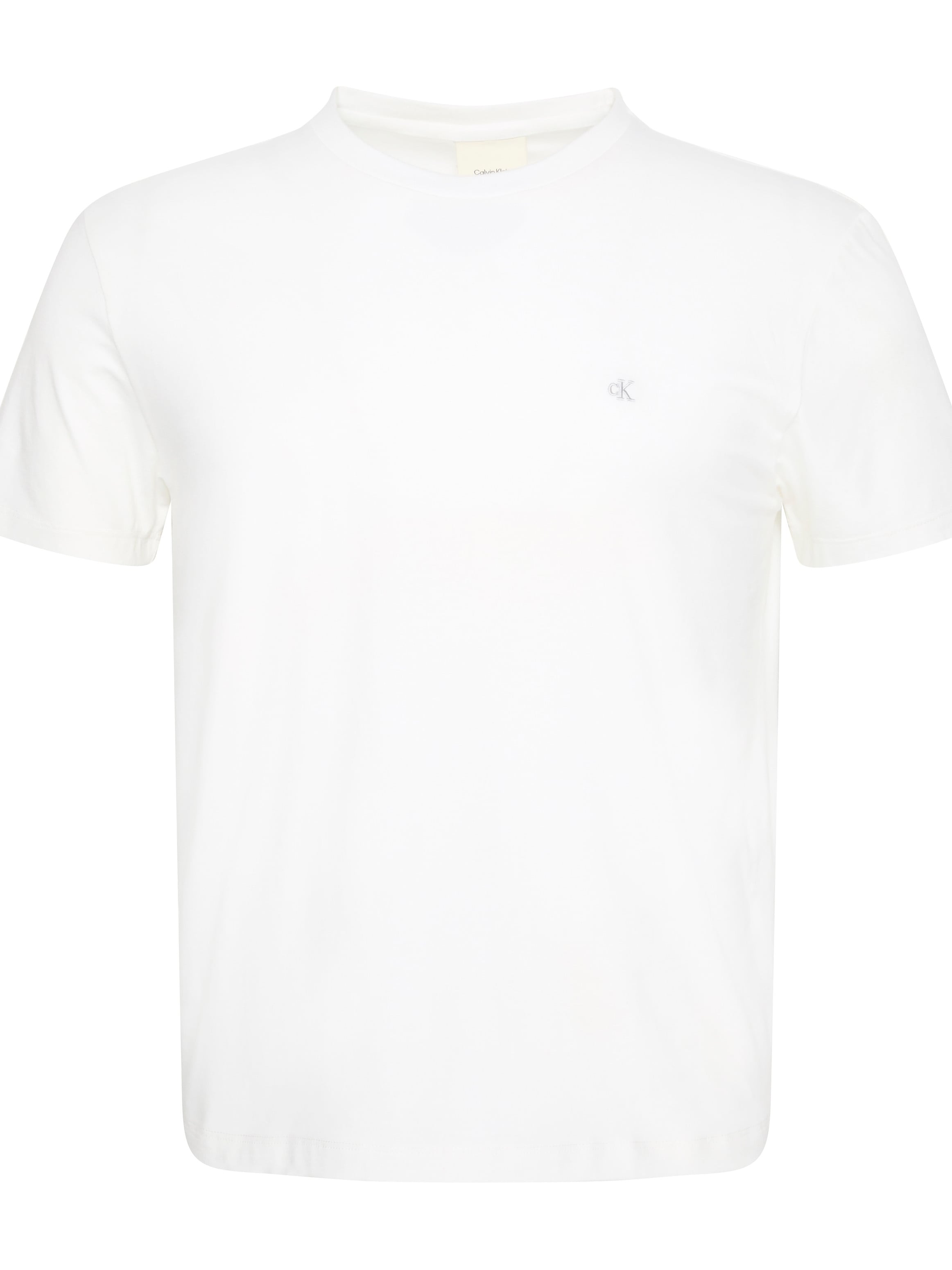 Calvin Klein T-Shirt »SS STRETCH COTTON SLIM TEE«, Mit Rundhalsausschnitt