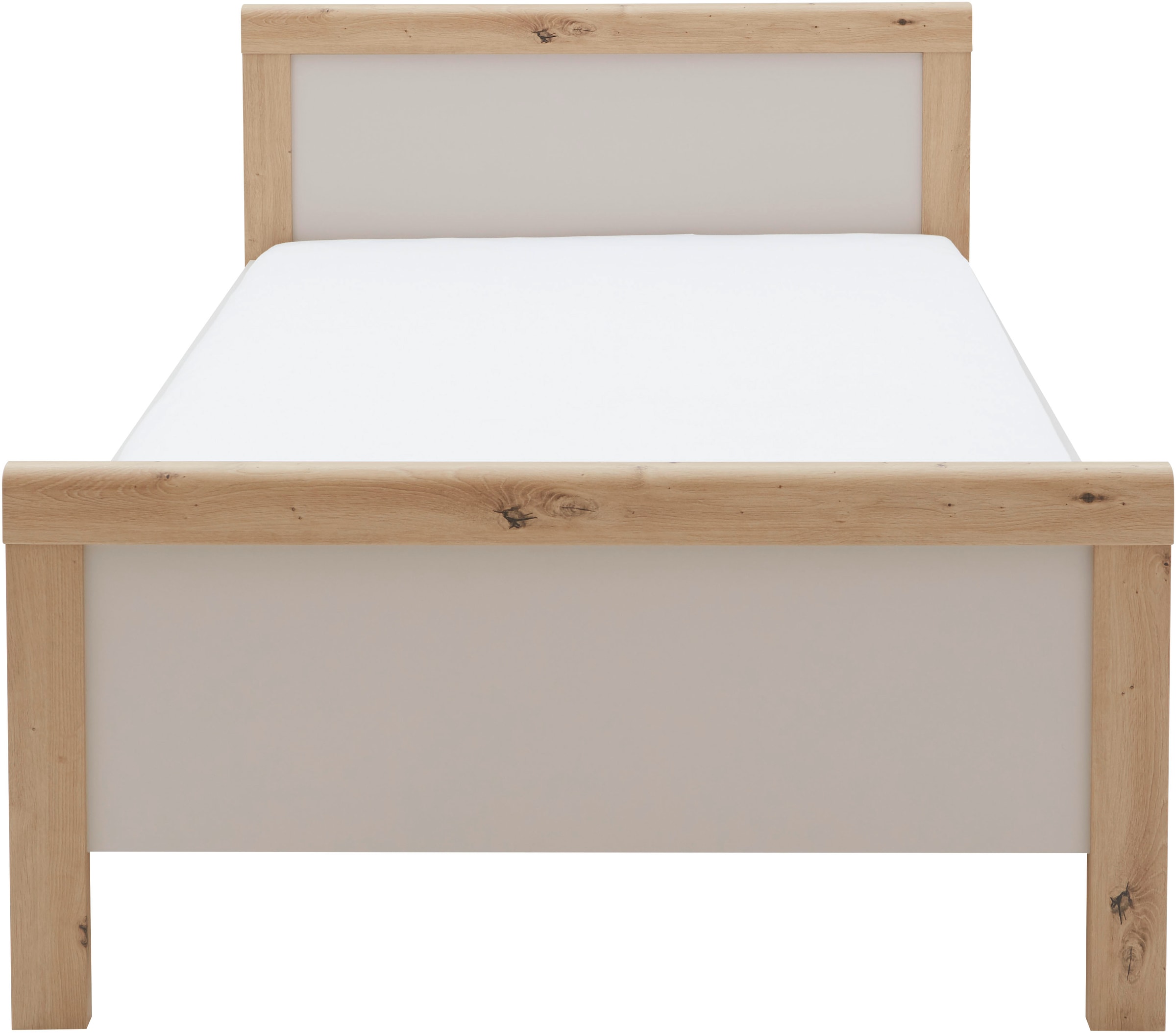 priess Einzelbett »Warburg hochwertiges Komfortbett aus Deutschland« geeignet für Motorrahmen, mit abgerundete Kanten