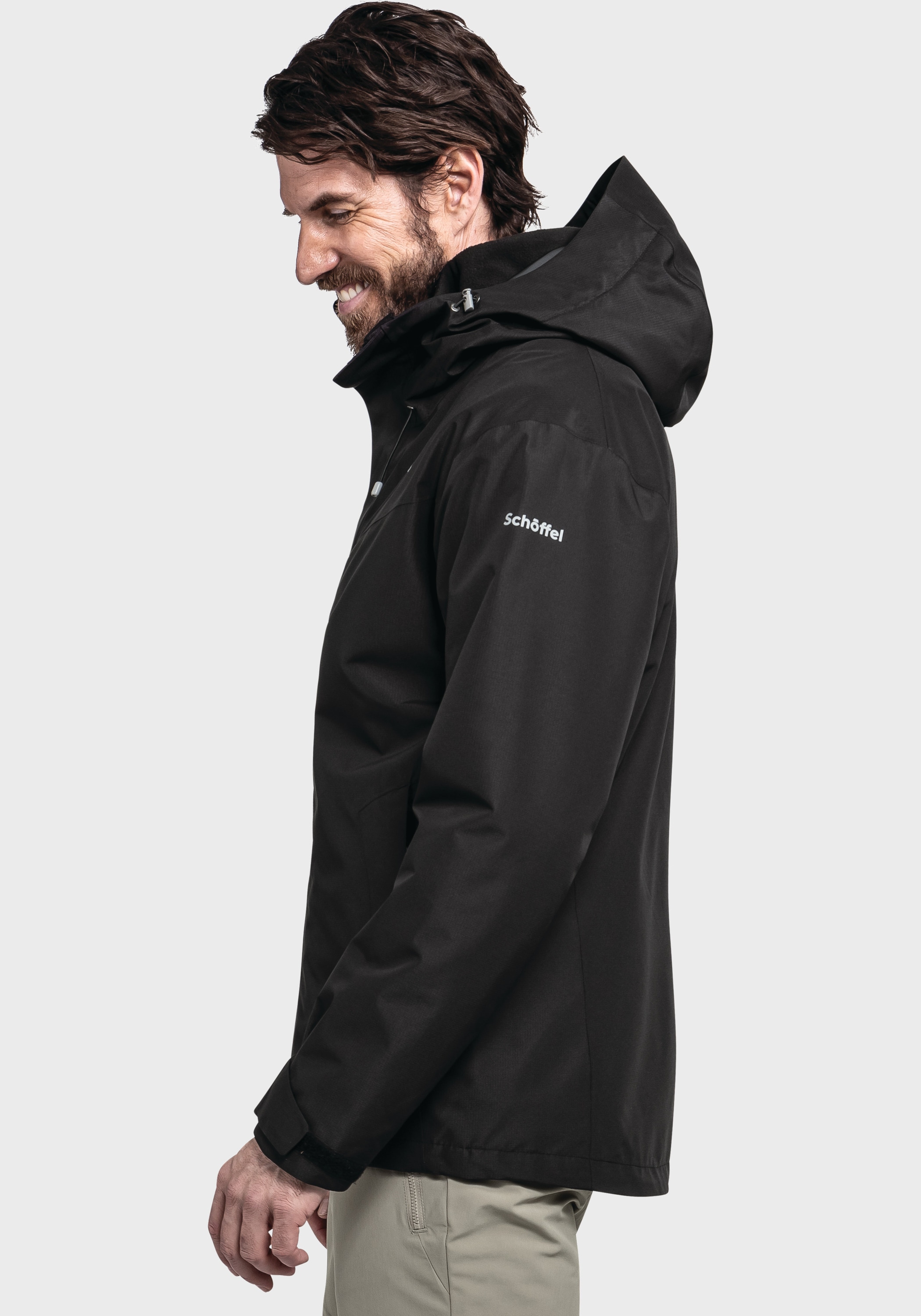 Schöffel Veste double »Hiking 3in1 Jacket Style Okere MNS« mit Kapuze
