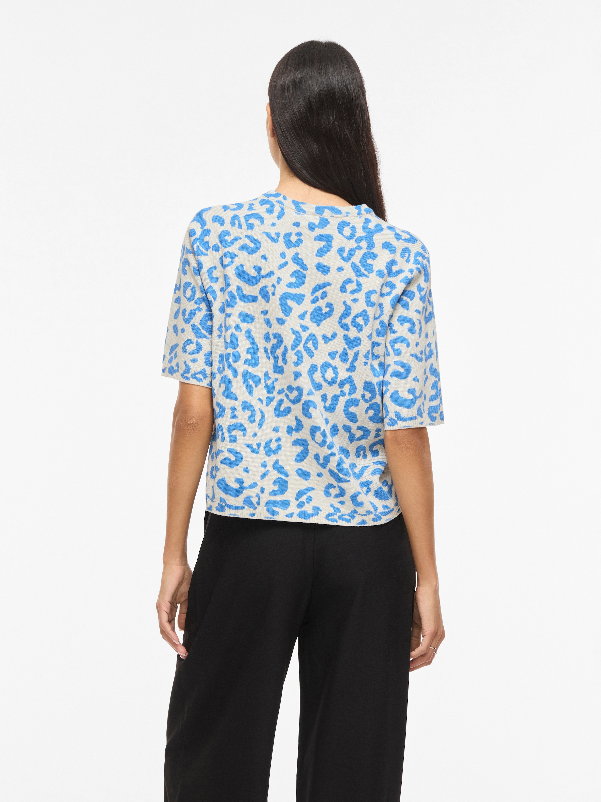 Vila Pull en tricot »VIMAYAS O-NECK 2/4 KNIT NOOS«