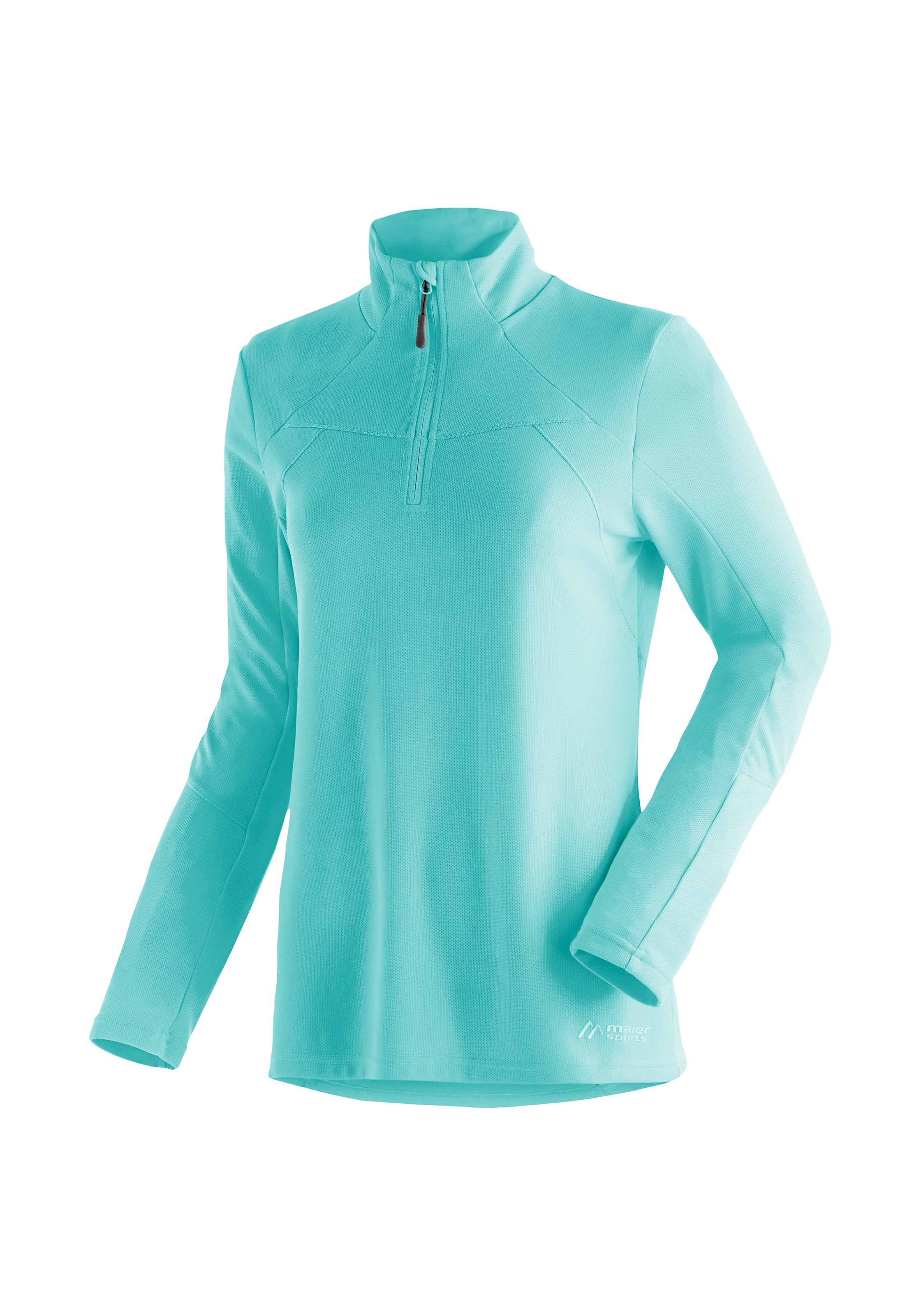 Image of Maier Sports Funktionsshirt "Bianka" funktionaler Damen Midlayer für Outdoor Touren und Ausflüge