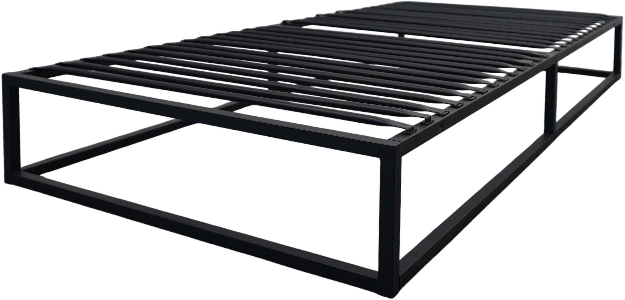 GOODproduct Lit en métal »Stockholm in 3 Breiten Bestseller Otto´s Choice« mit 26 Lattenrosten für den perfekten Schutz deiner Matratze,  Moderner Bettrahmen Bett Schlafzimmer Bettgestell Massiv