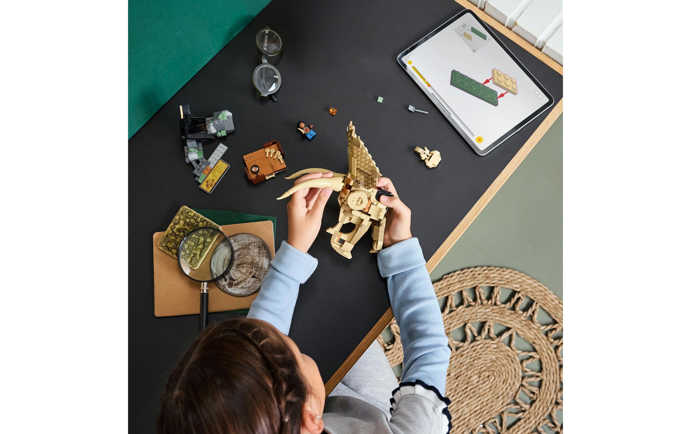 LEGO® Spielbausteine »Jurassic World Triceratops-Schädel 76969«