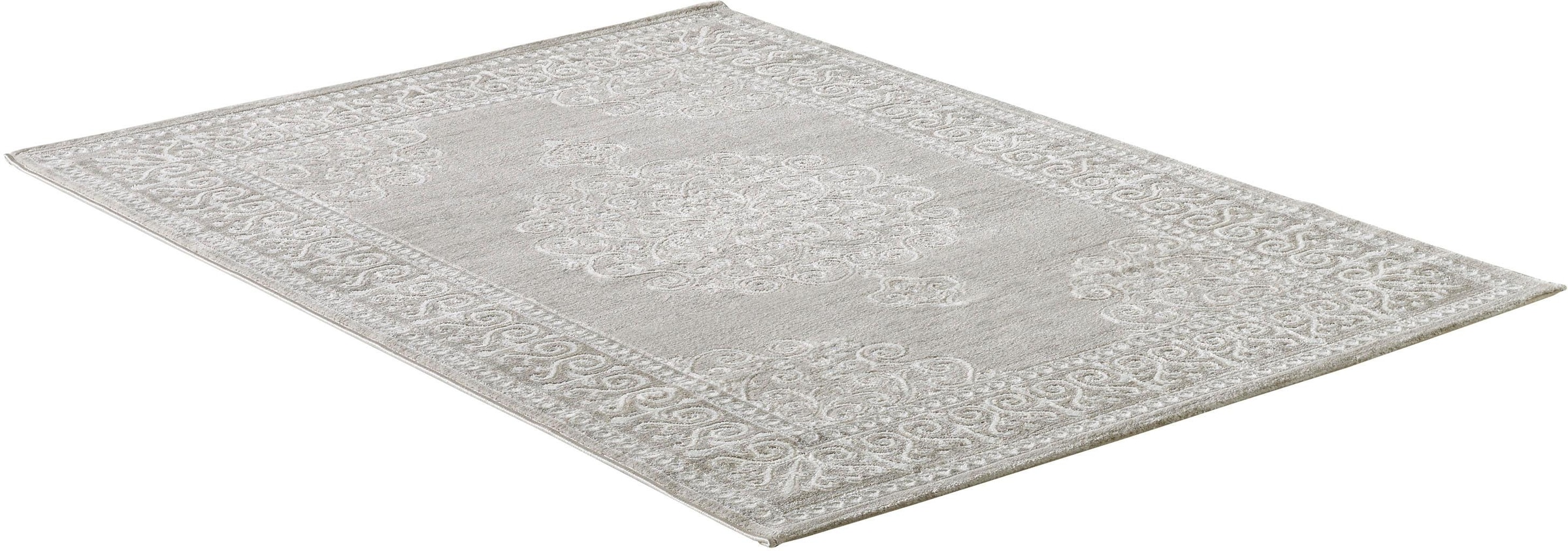 Sanat Teppich »Harmony 3204, auch als Läufer«, rechteckig, 12 mm Höhe, Wohnzimmer, Kurzflor, moderne Orient Optik, Schlafzimmer