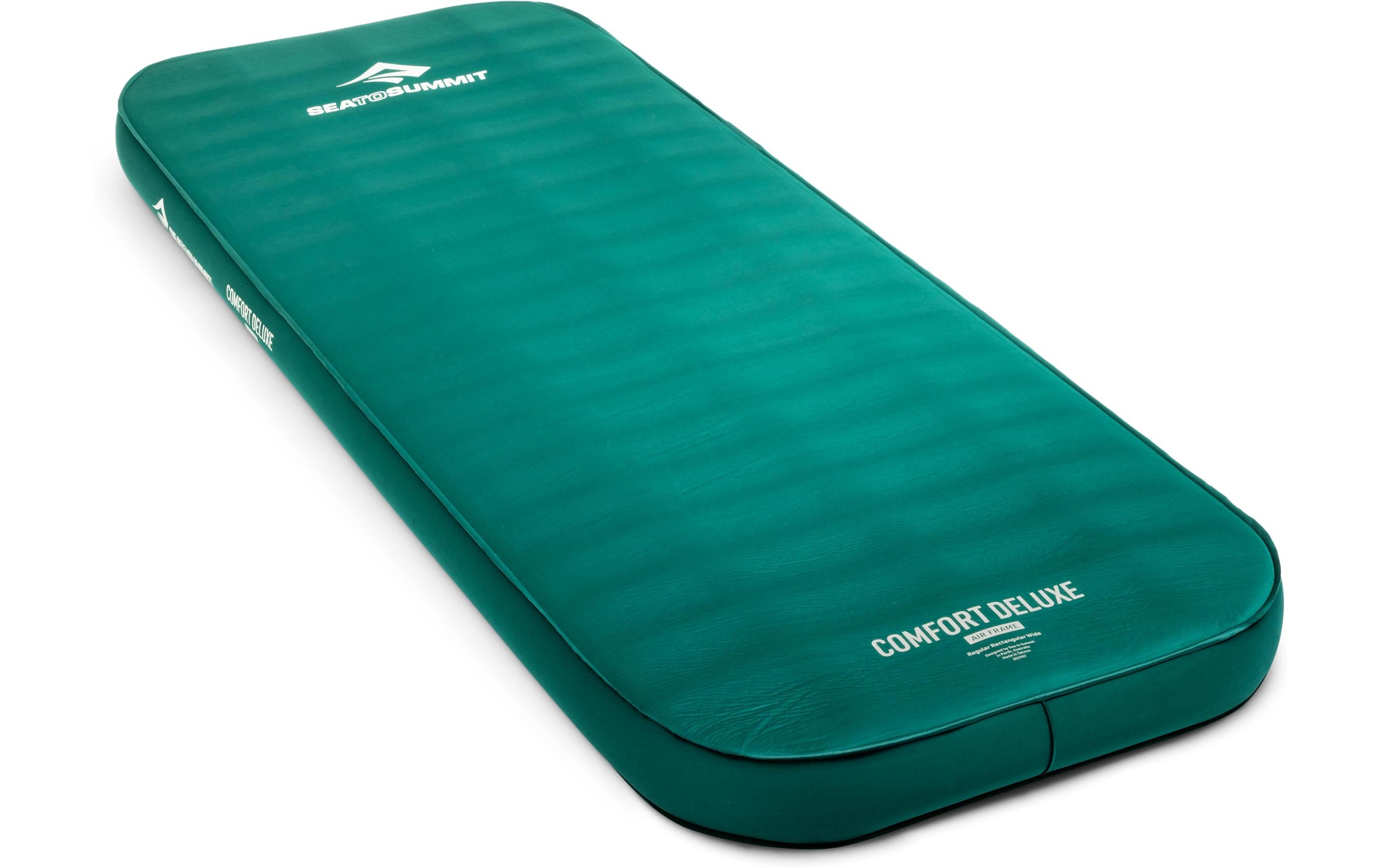 sea to summit Luftmatratze »Comfort Deluxe Mat Regular Rectangular« Selbstaufblasende Schlafmatte, Rain Forest