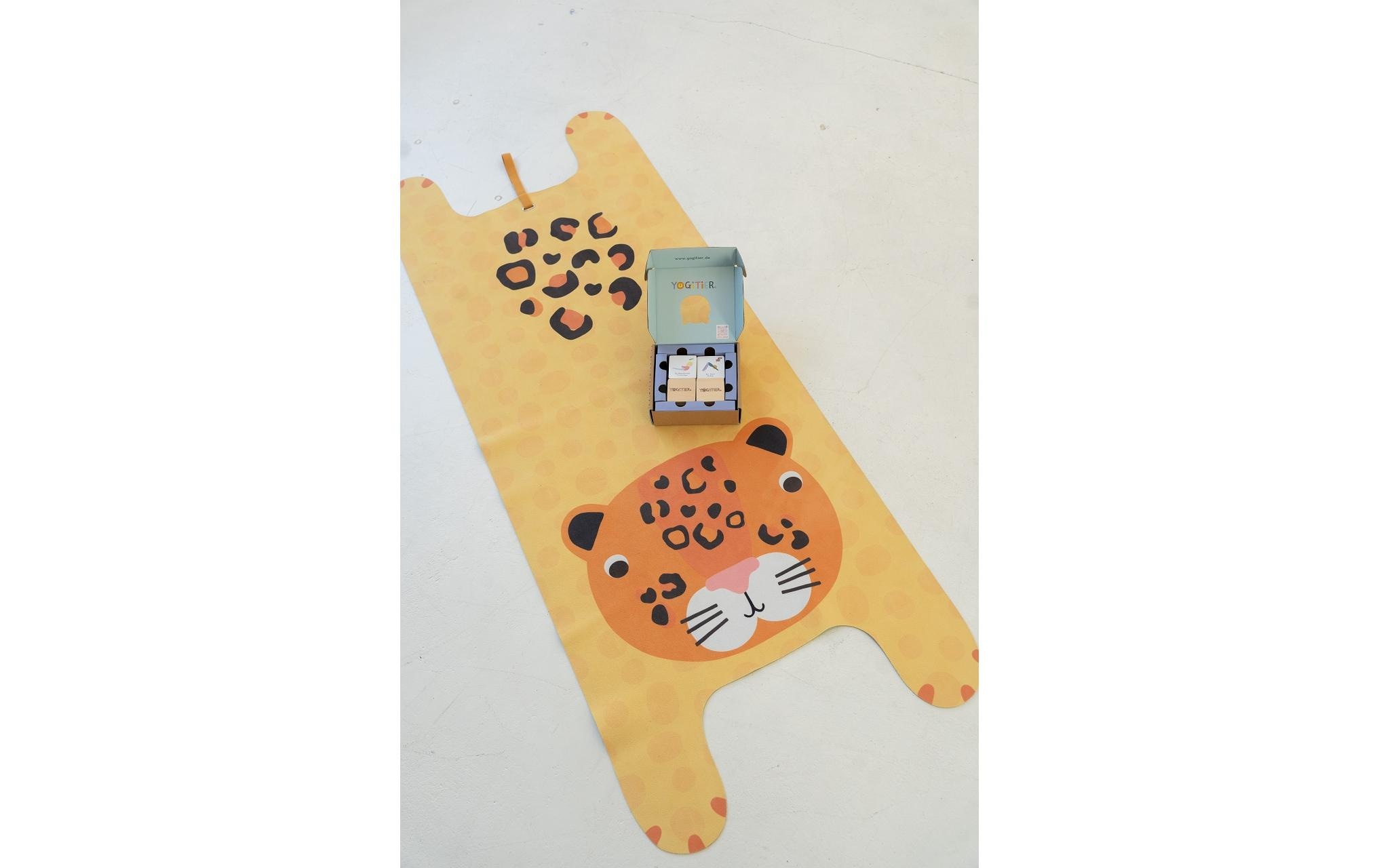   Tapis de jeu »Yogitier Luka der Leopard Naturkautschuk 155 x 60 cm«