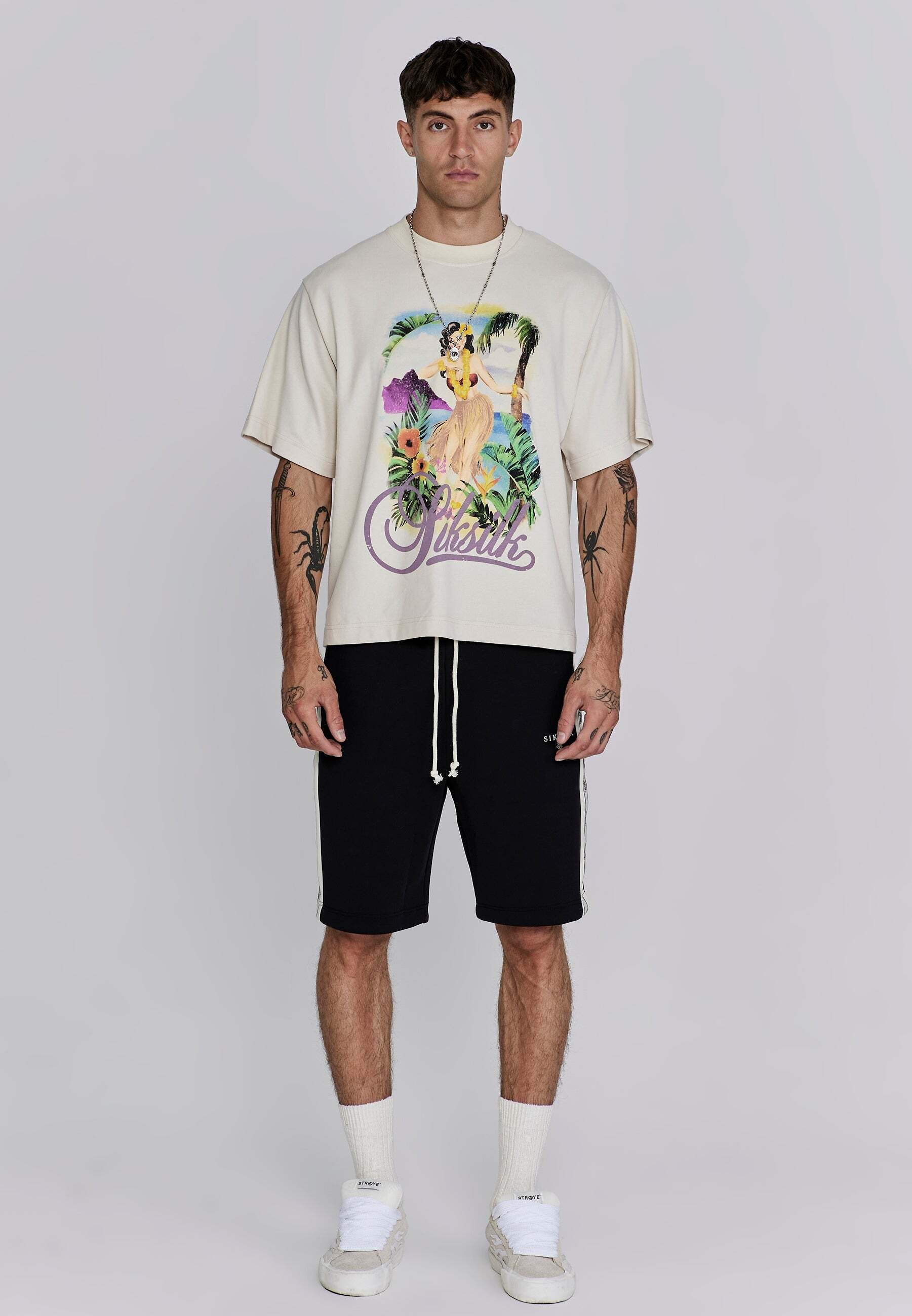 Siksilk T-Shirt »Siksilk T-Shirt Graphic T-Shirt«