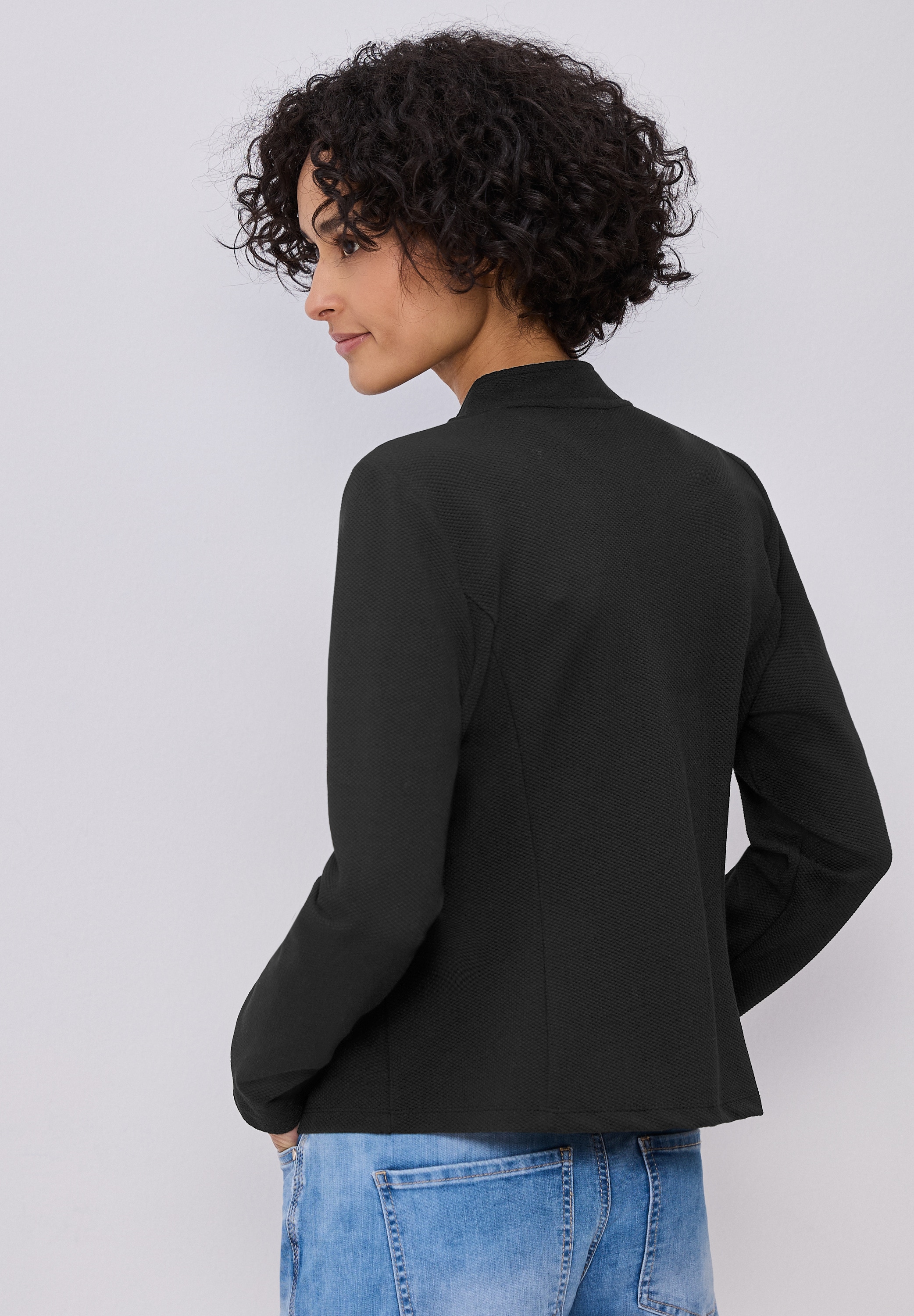 STREET ONE Blazer en jersey mit Struktur