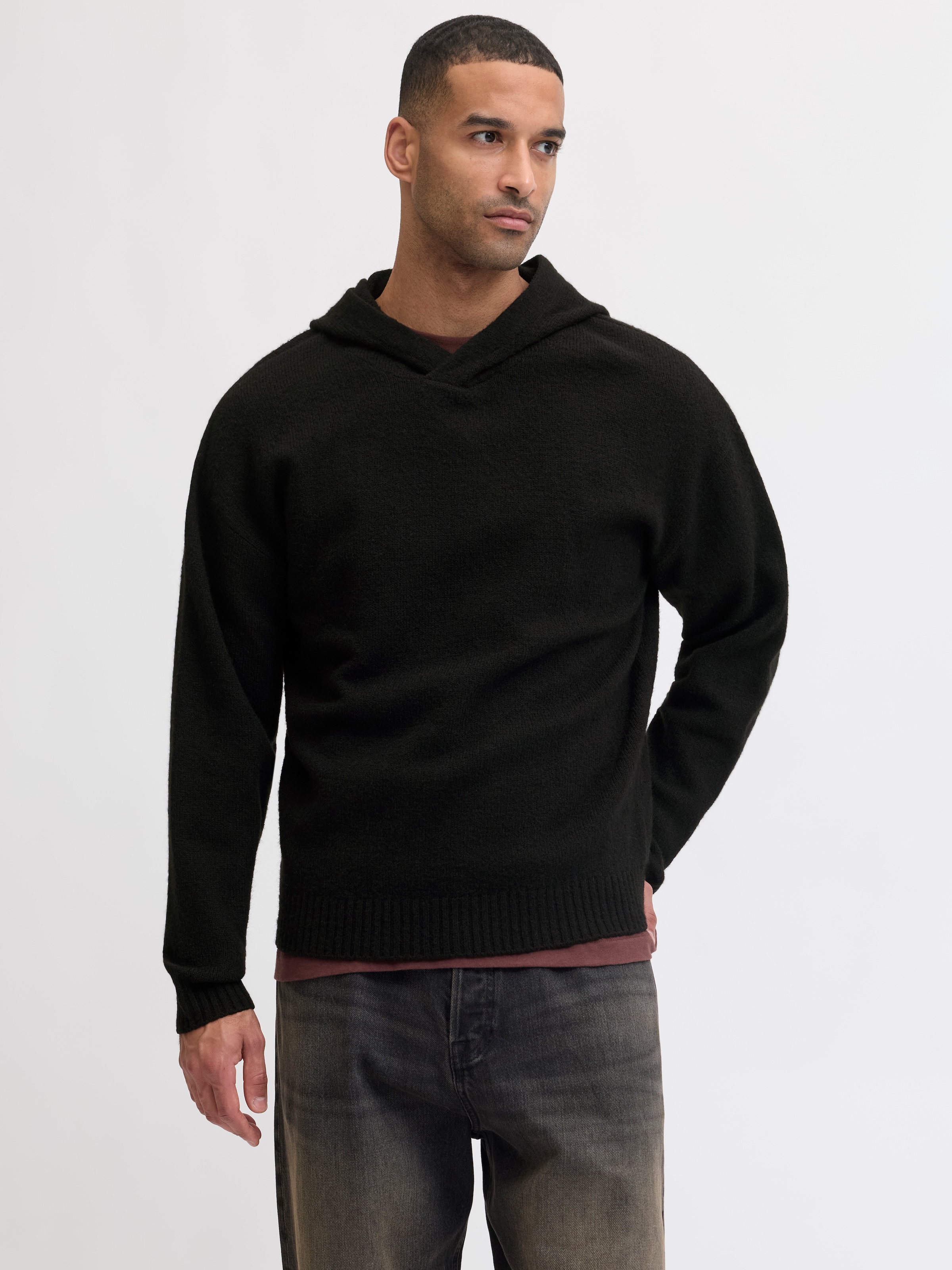 Image of Jack & Jones Kapuzenpullover "JJESOHO OLLIE KNIT HOOD LN"