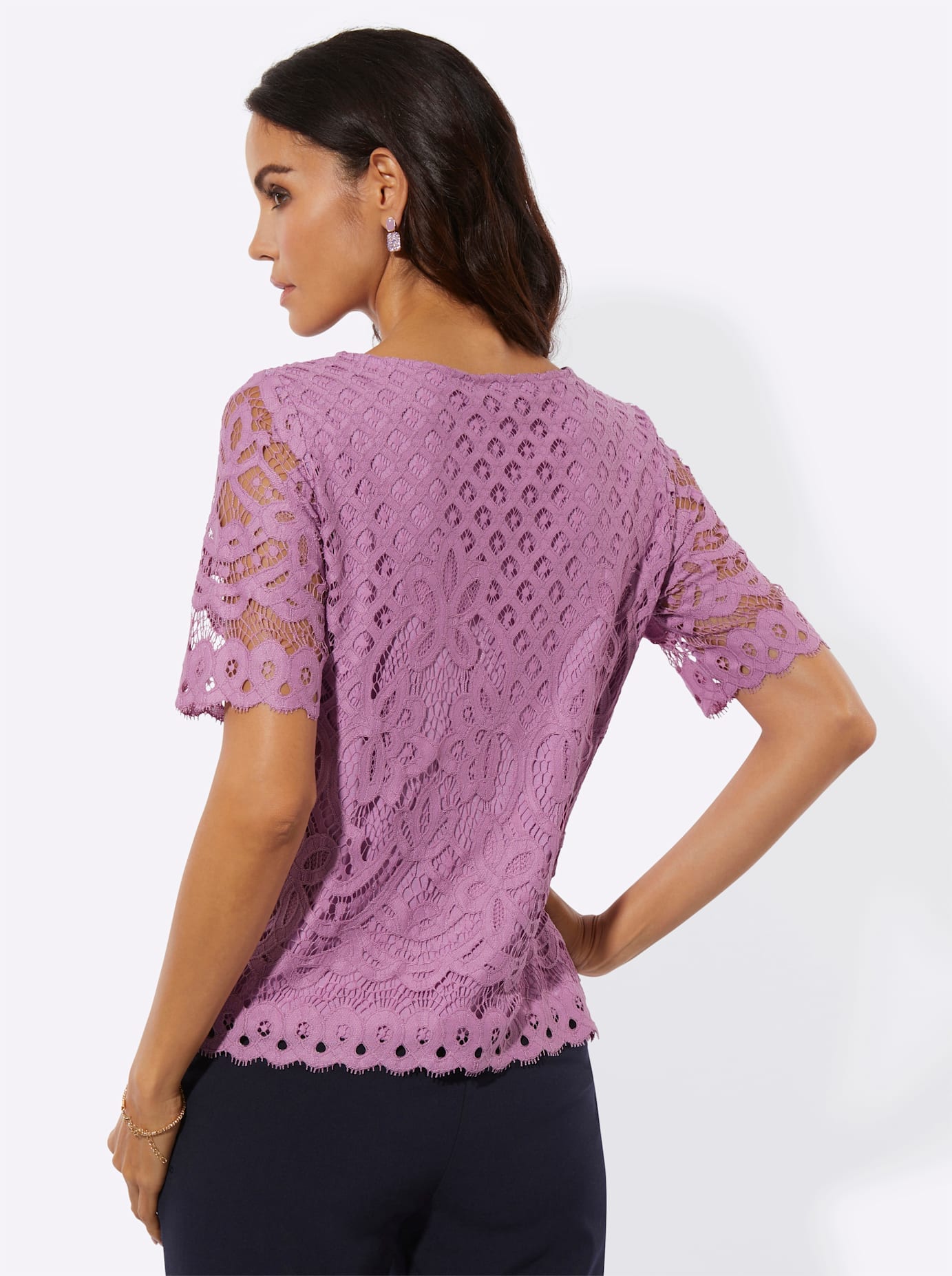 creation L Chemise en dentelle »Spitzenshirt« 1 pièces