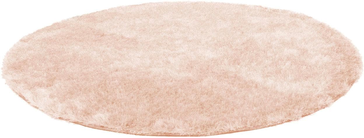 Kayoom Hochflor-Teppich »Diamond 700«, rund, 45 mm Höhe, weiche Microfaser, Langflor, Shaggy, Melange, Wohnzimmer
