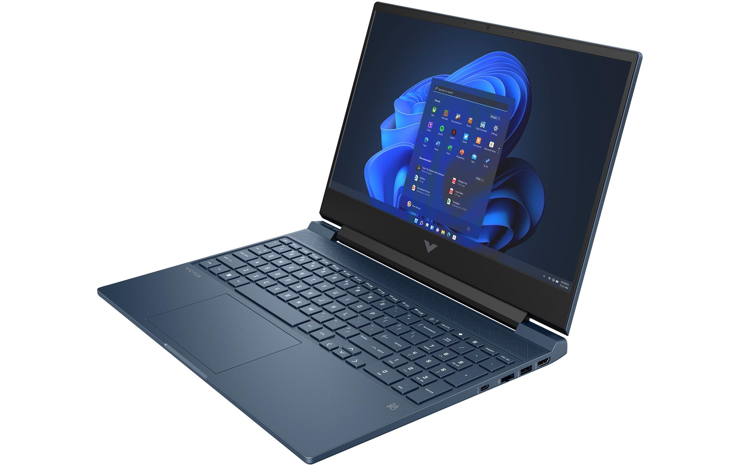 HP Gaming-Notebook »HP VICTUS 16-E1648NZ, 16.1, Blue«, / 16,1 Zoll, AMD
