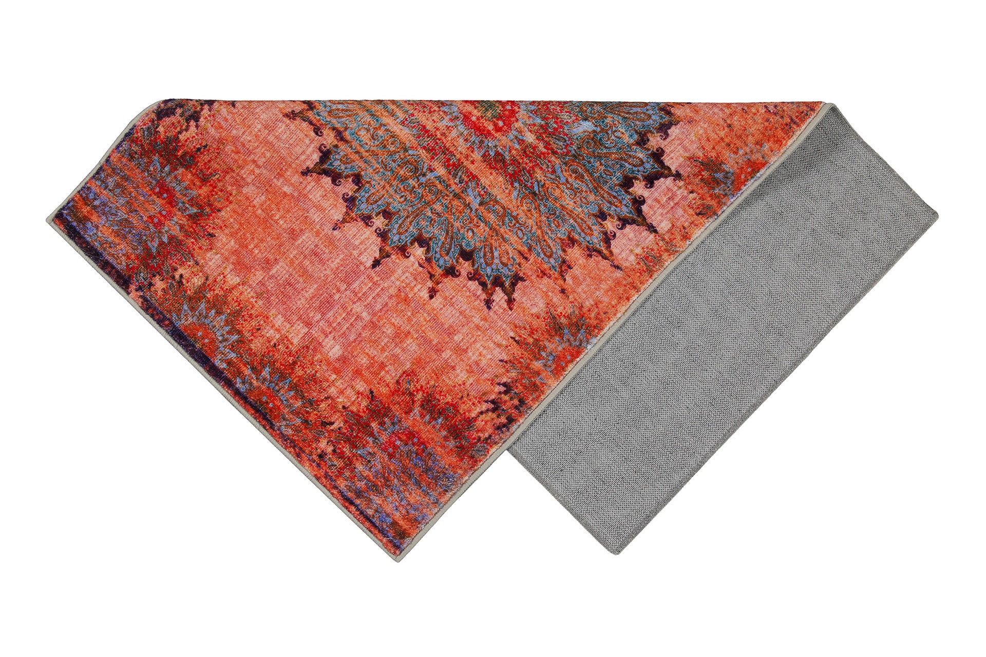 Wecon home Badematte »Healing«, fussbodenheizungsgeeignet, Vintage, waschbar, rutschfest, schnell trocknend, robust, Badteppich