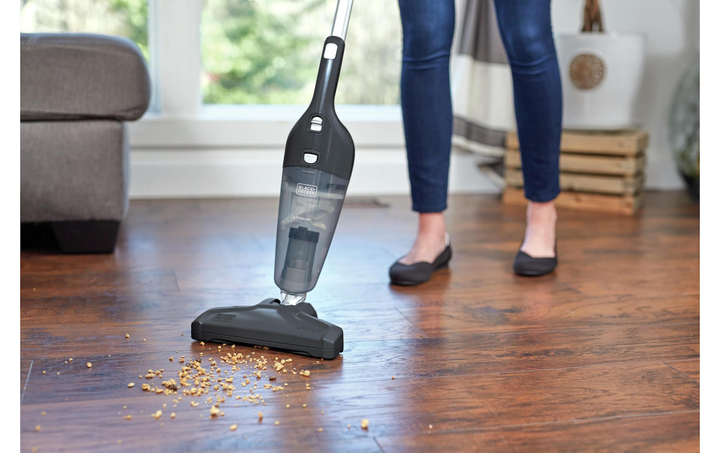 Black + Decker Akku-Stielstaubsauger »4-in-1 Dustbuster Lithium«