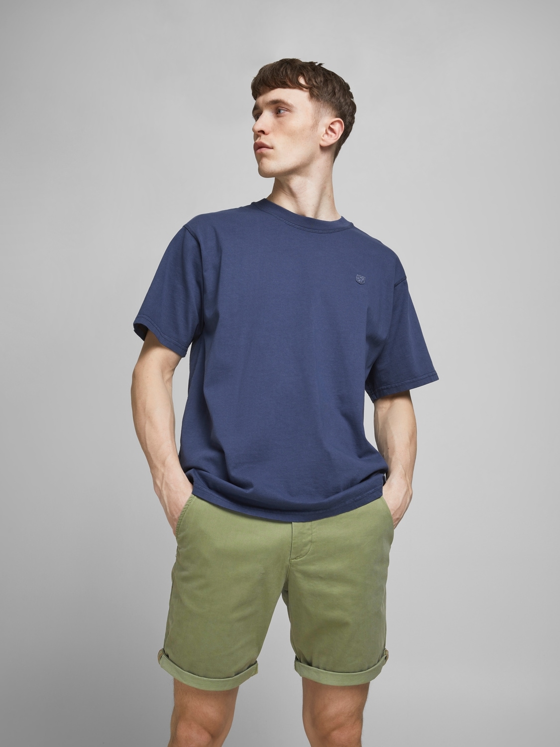 Jack & Jones Short en chino »JPSTBOWIE JJSHORTS S«  mit Aufschlag