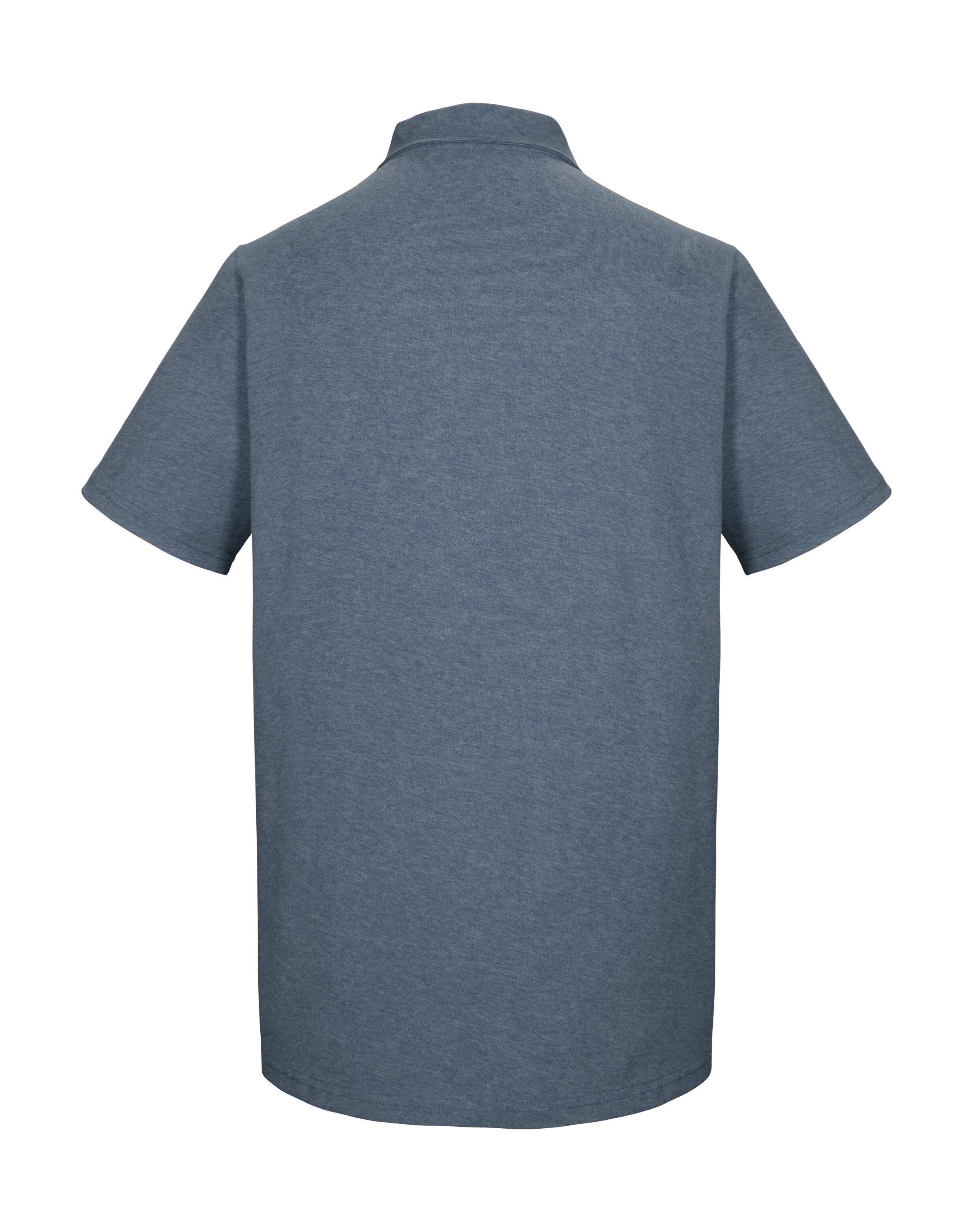 Killtec Poloshirt »KOS 82 MN PLSHRT« Sportliches Herren Poloshirt mit Melange-Optik und Knopfleiste