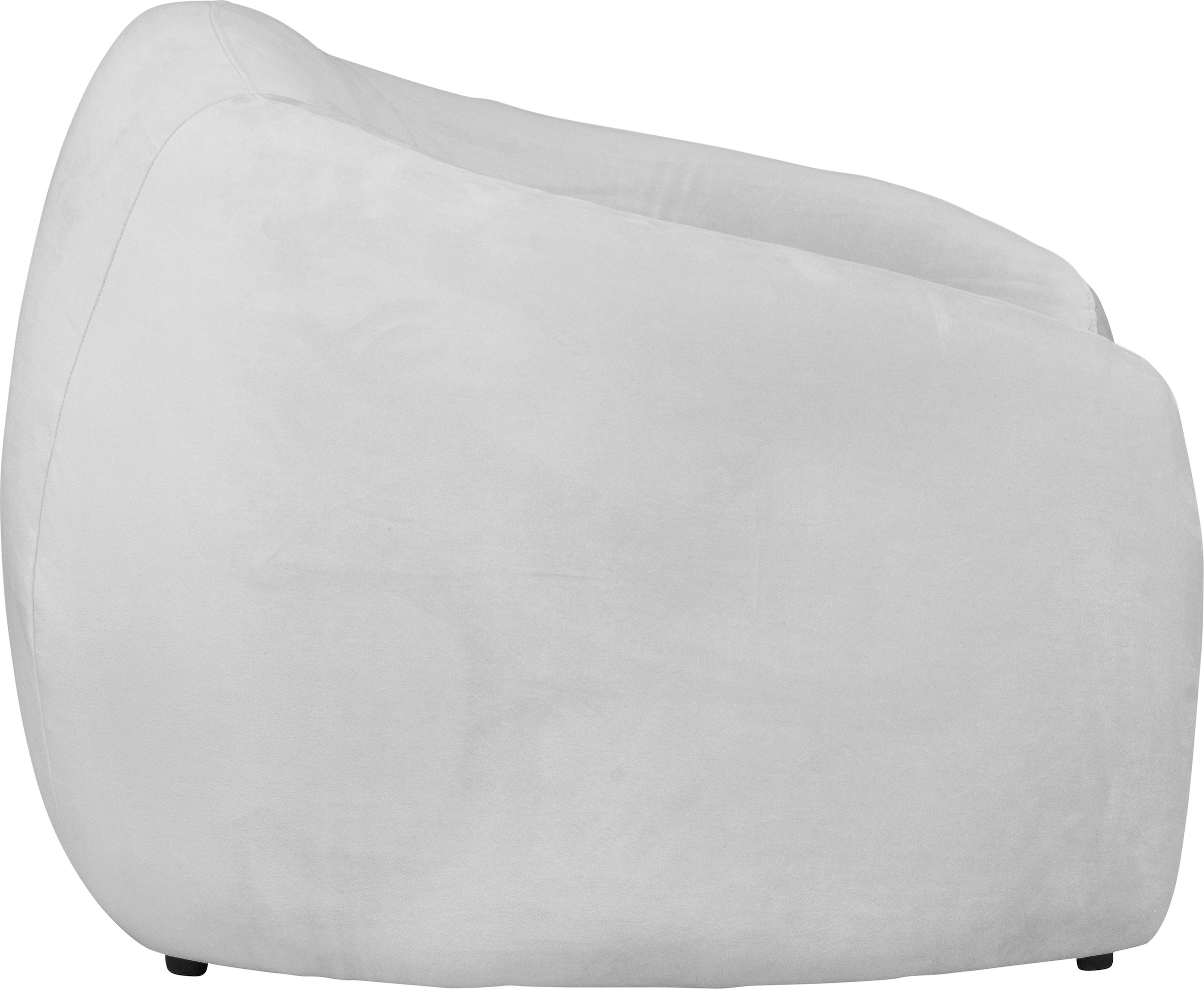 LeGer Home by Lena Gercke Sessel »YANI Relaxsessel, Loungesessel, Masse B/T/H: 127/96/76 cm«, organische Form, mit Wellenunterfederung, auch in Bouclé