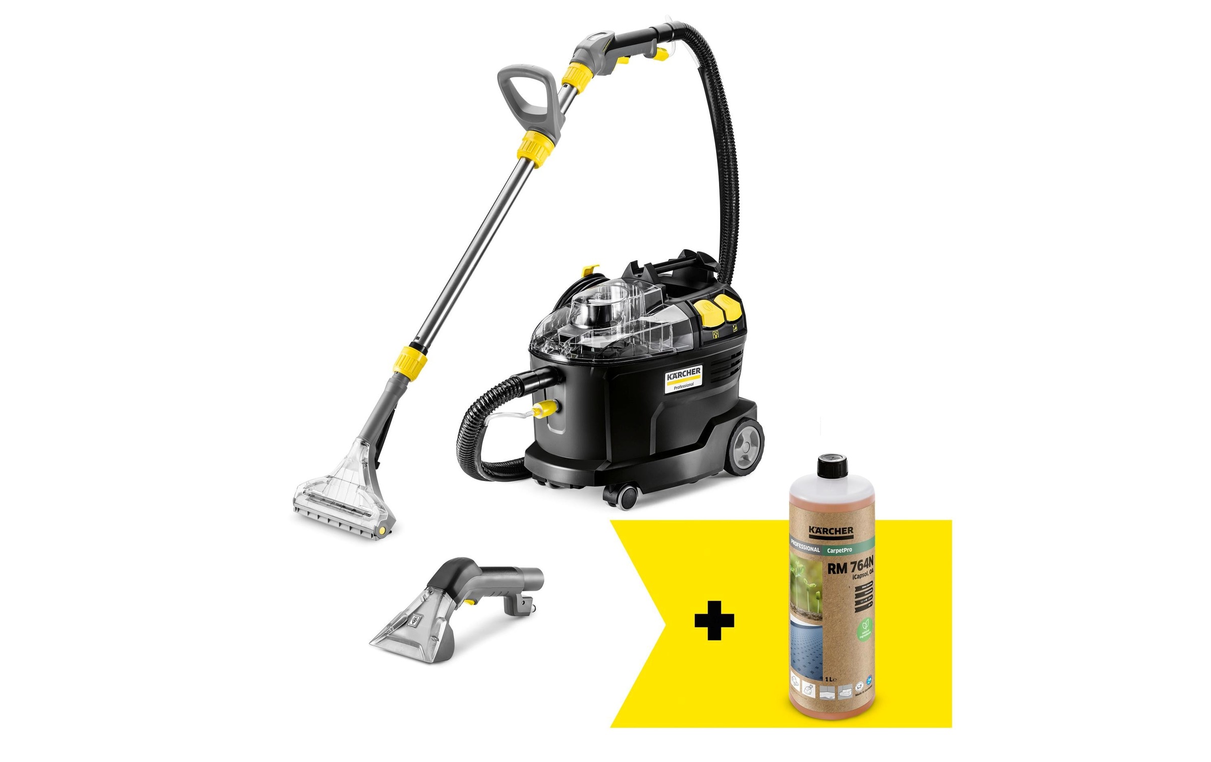 Image of Kärcher Professional Wasch-Sauger "Puzzi 8/1 Adv GoFurther (CH), RM 764N OA" Professioneller Waschsauger für Polster und Teppiche