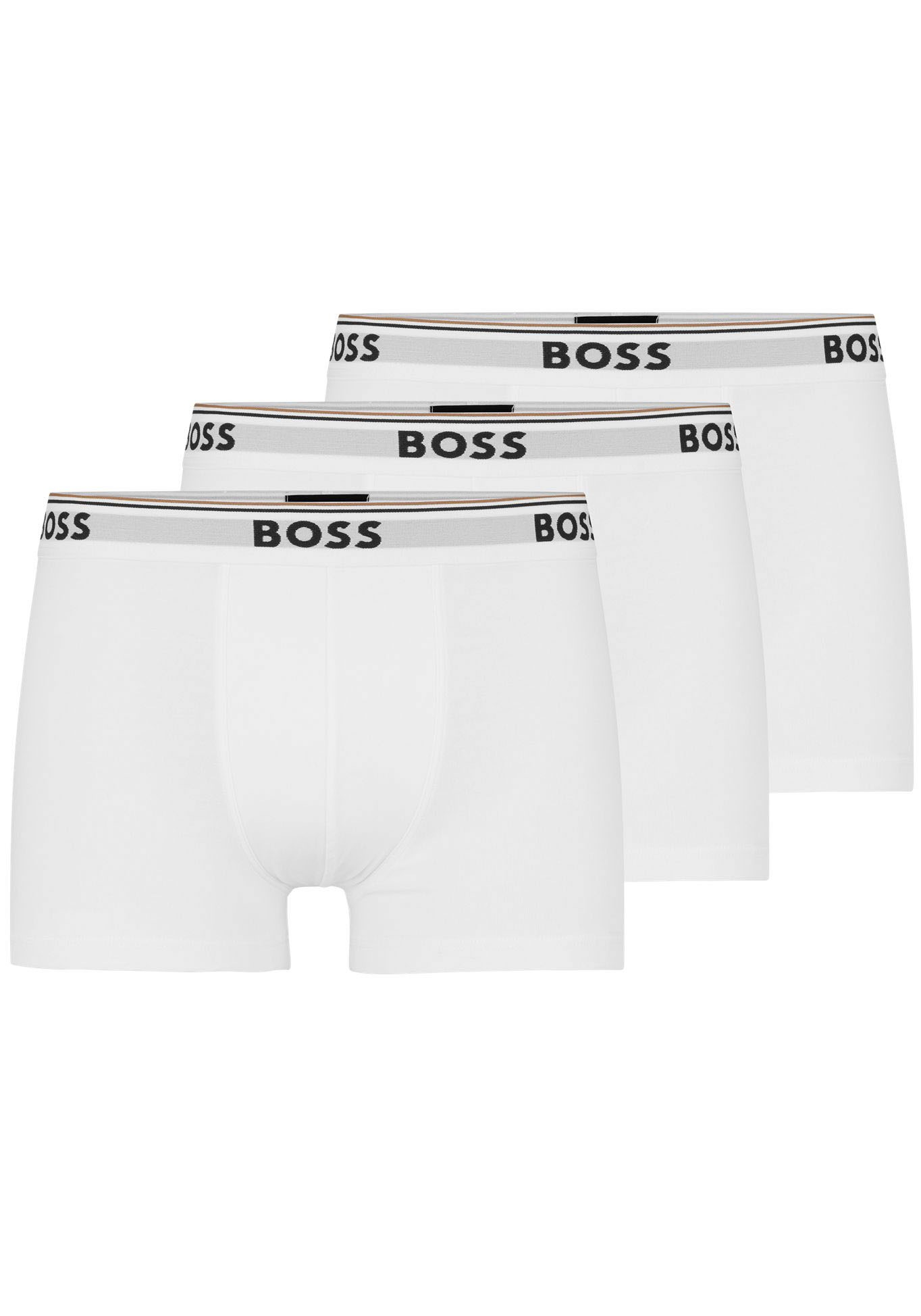 BOSS Tronc »TRUNK 3 PACK« 3 cuis BOSS Schriftzug auf dem Bund