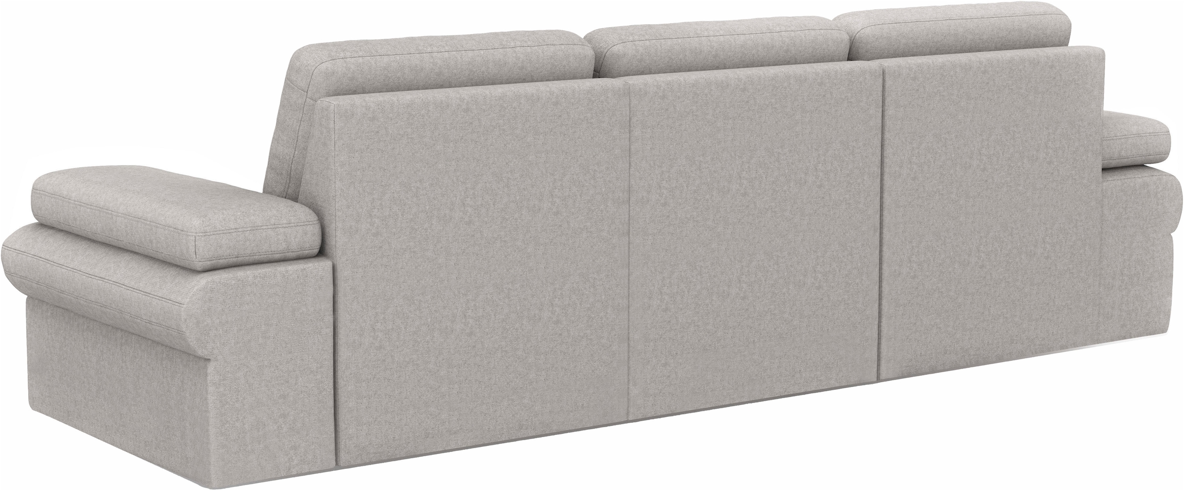 sit&more Ecksofa »Moreno L-Form, B: 247 cm« mit Armteilverstellung, optional Bettfunktion