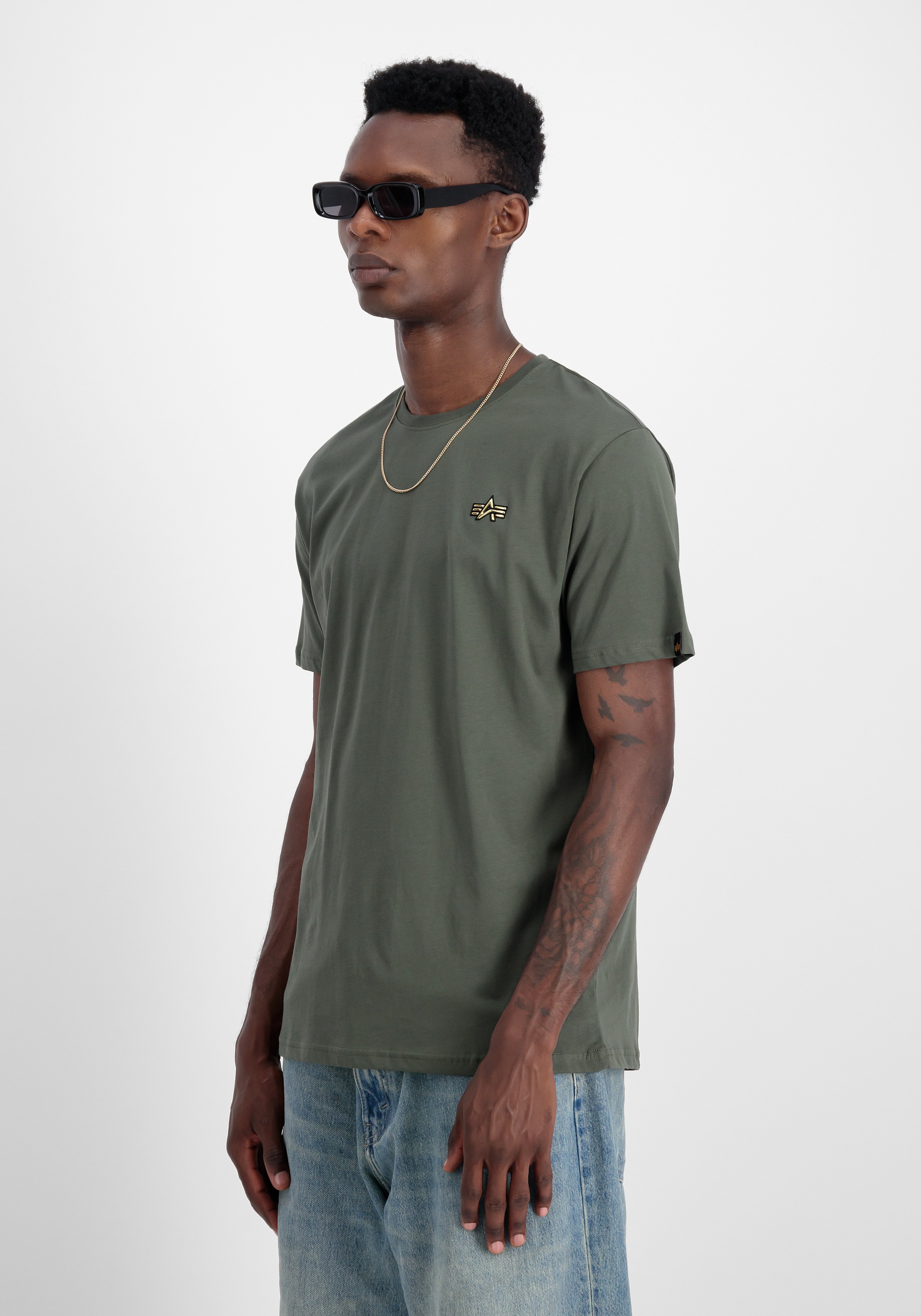 Image of Alpha Industries T-Shirt "3D Small Logo T-Shirt"