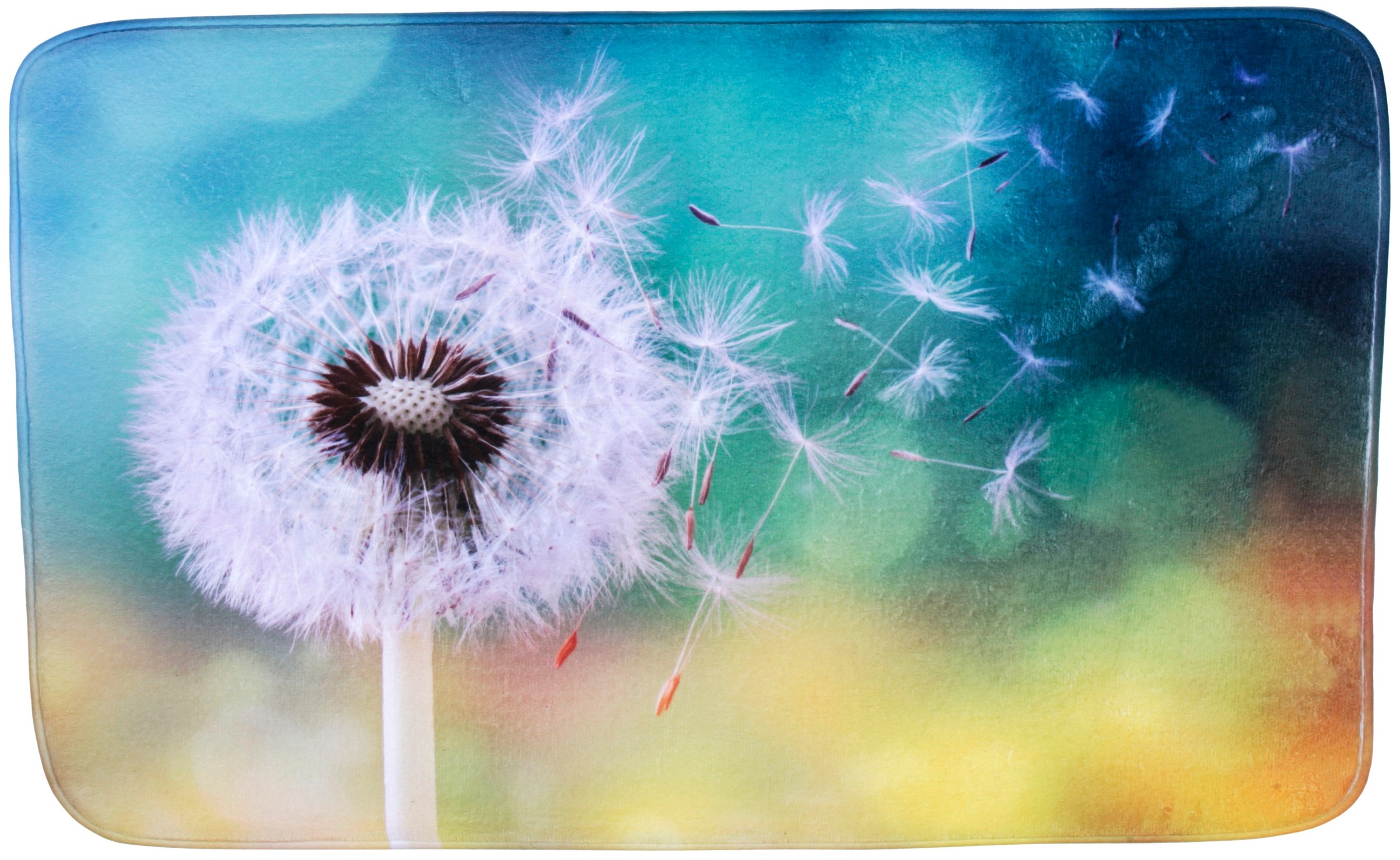 Image of Sanilo Badematte »Pusteblume«, Höhe 15 mm, schnell trocknend, Memory Schaum bei Ackermann Versand Schweiz