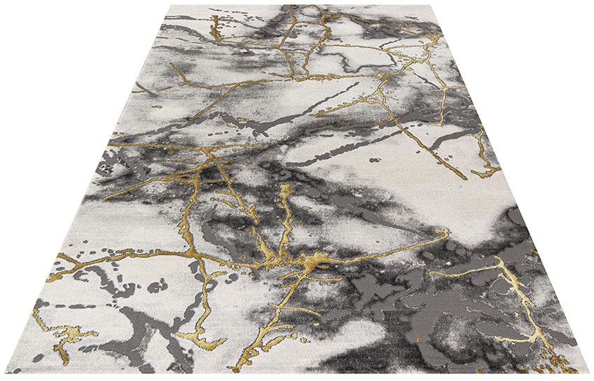 Image of Festival Teppich »Opal 750«, rechteckig, 12 mm Höhe, Hoch-Tief-Effekt, Marmor Optik, Kurzflor bei Ackermann Versand Schweiz