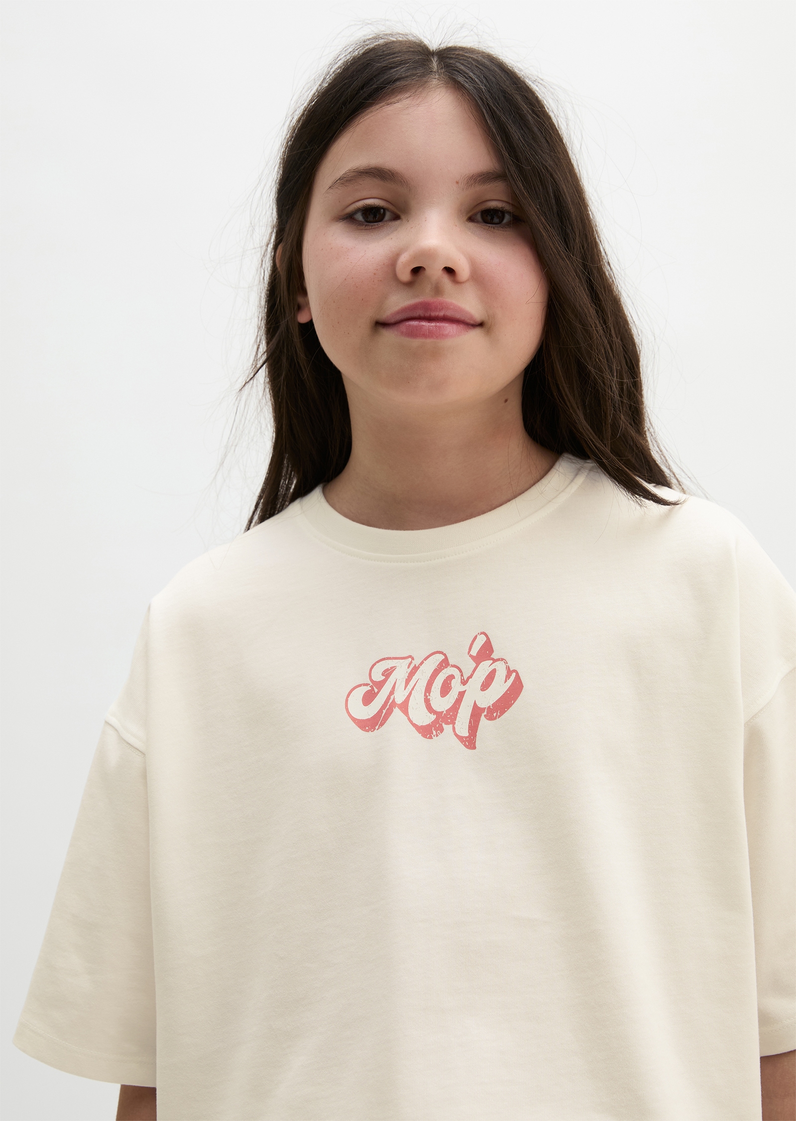 Image of Marc OPolo T-Shirt kontrastfarbener Rückenprint, relaxed fit, Rundhals