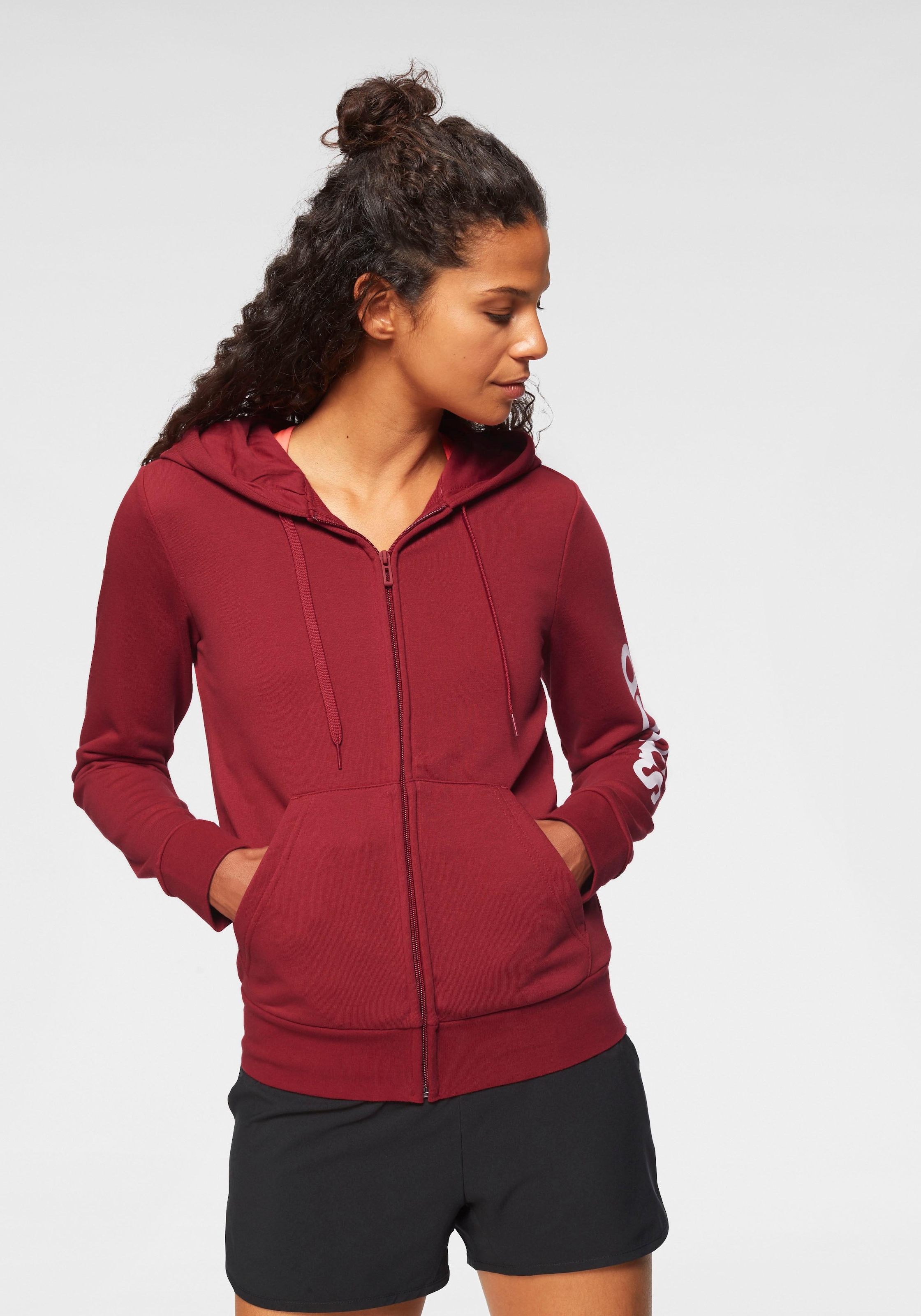 Sweatjacke »ESSENTIALS LINEAR KAPUZENJACKE«