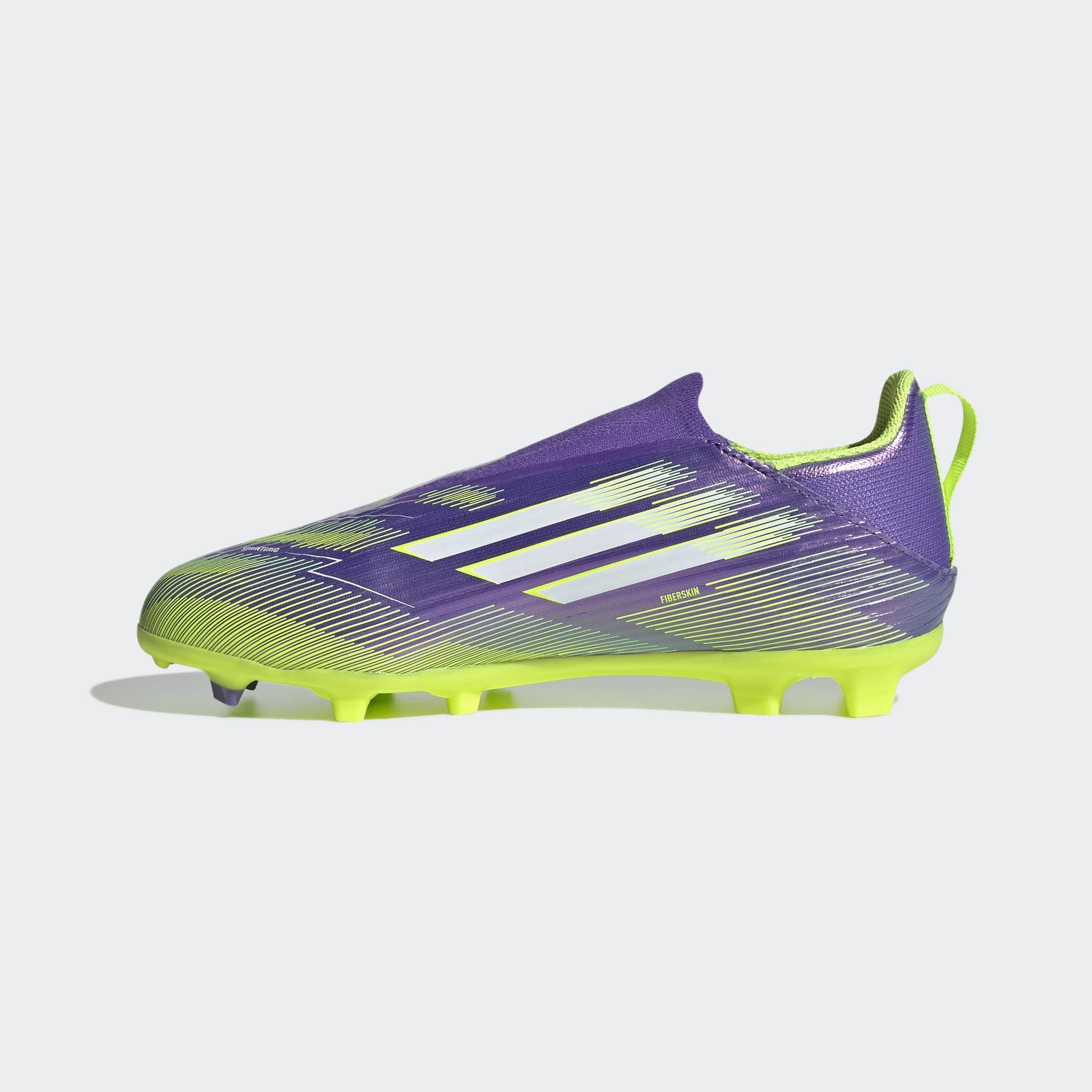 adidas Performance Fussballschuh »F50 LEAGUE LACELESS FIRM/MULTI-GROUND BOOTS KINDER«, geeignet für Rasen- und Kunstrasenplätze