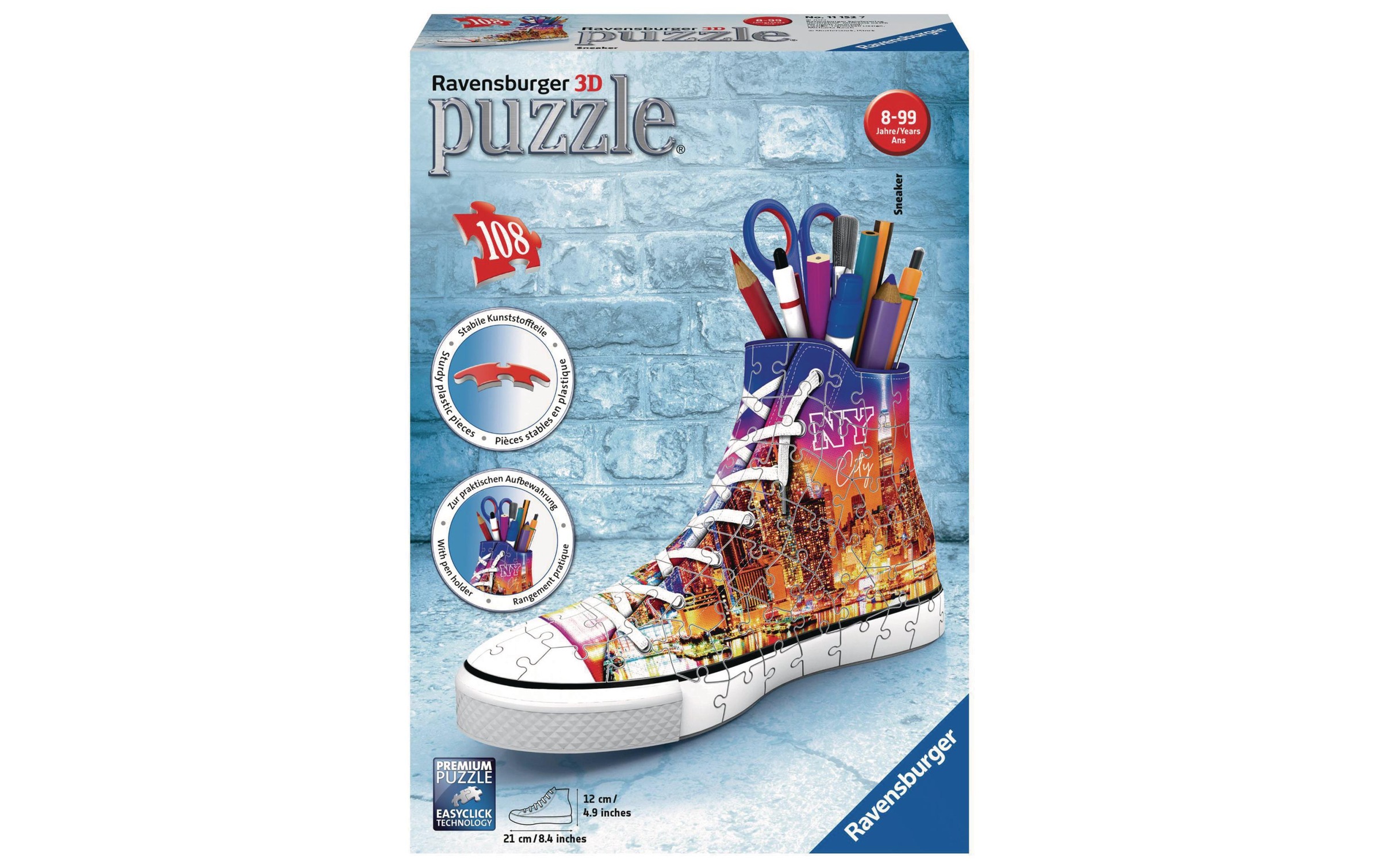 Ravensburger 3D-Puzzle »Sneaker Skyline New York«