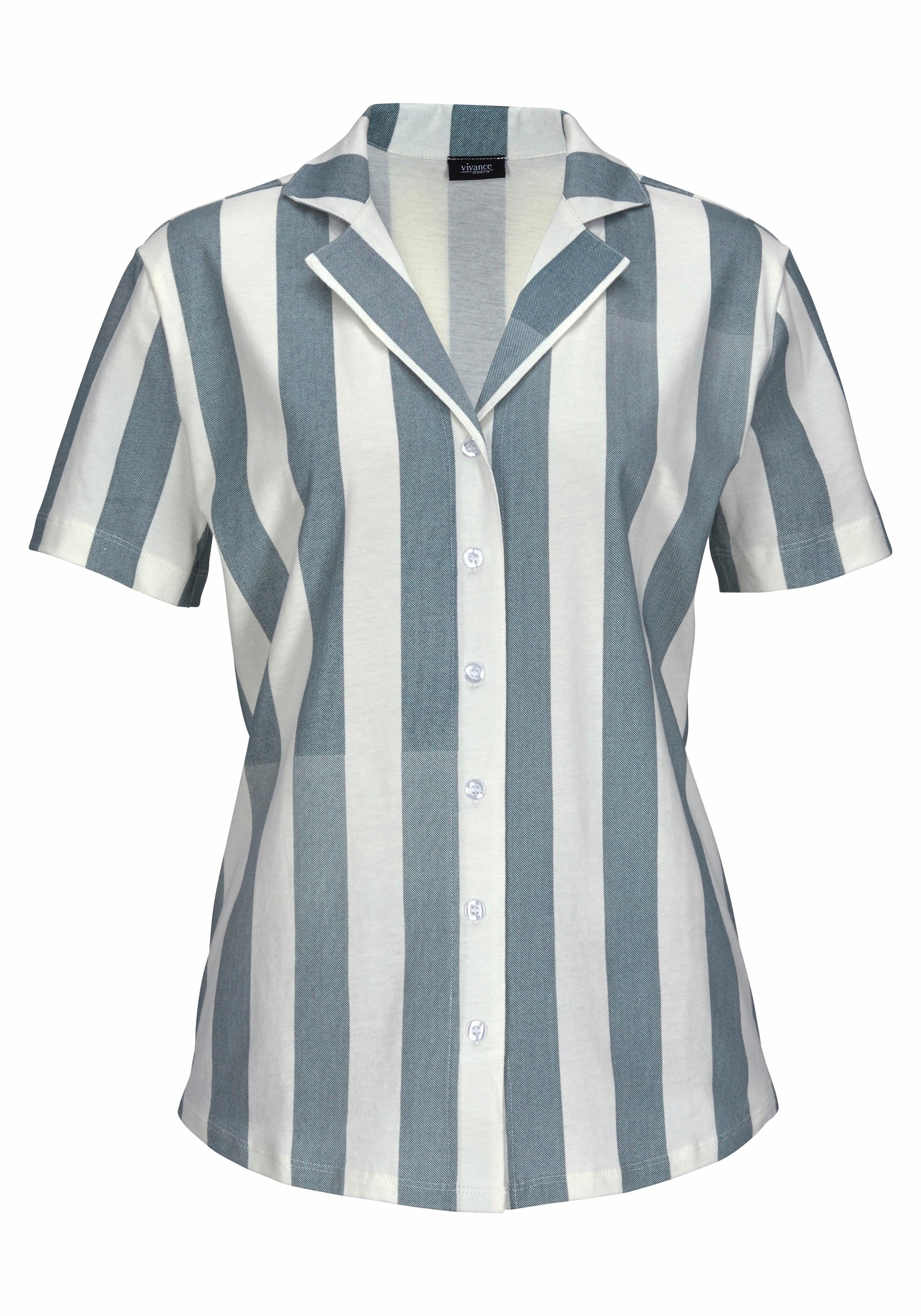 Vivance Dreams Shorty 2 tlg. im Hemdblusenlook
