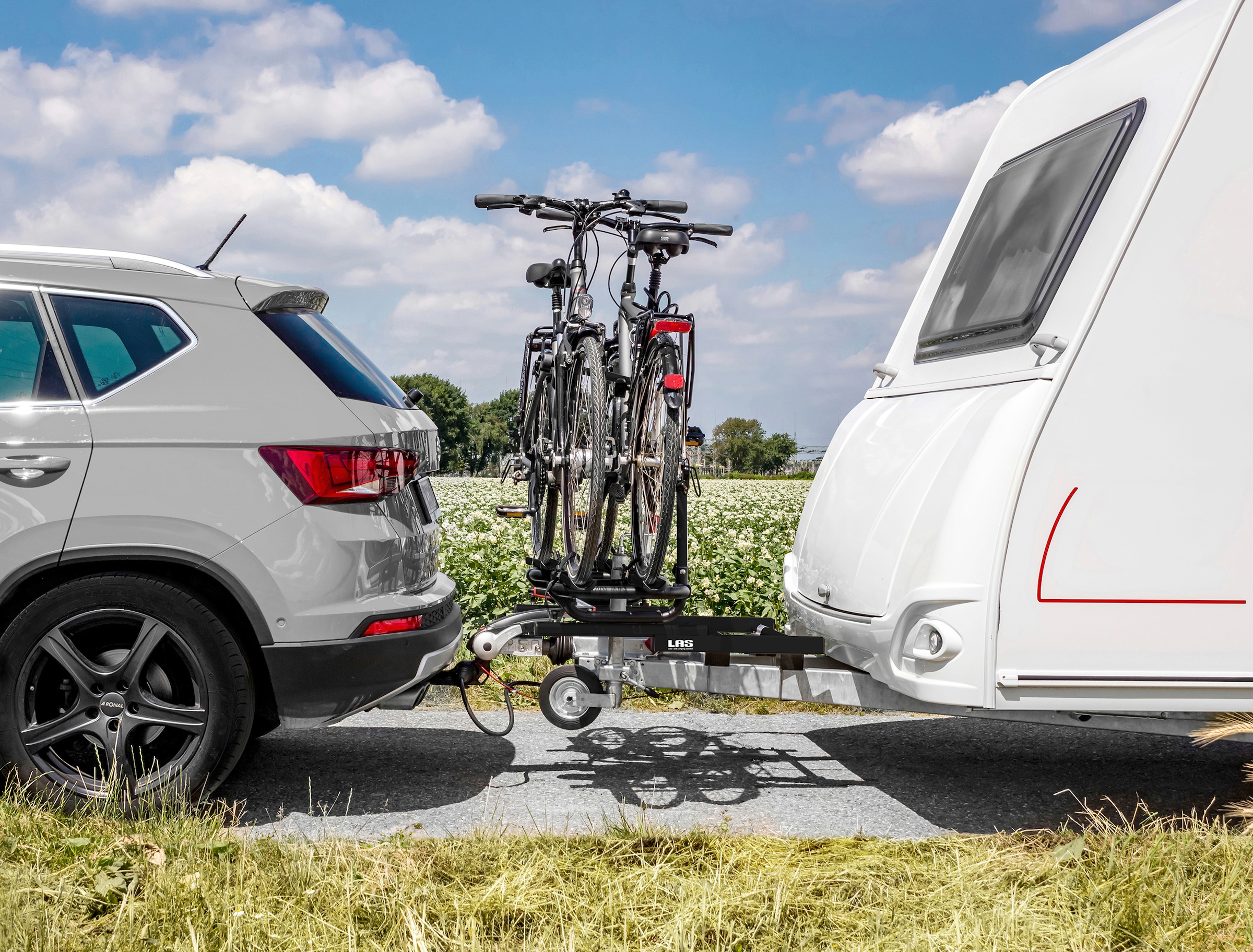 LAS Fahrrad-Deichselträger »EUFAB 11846«, (1 tlg.), gleitend, E-Bike geeignet