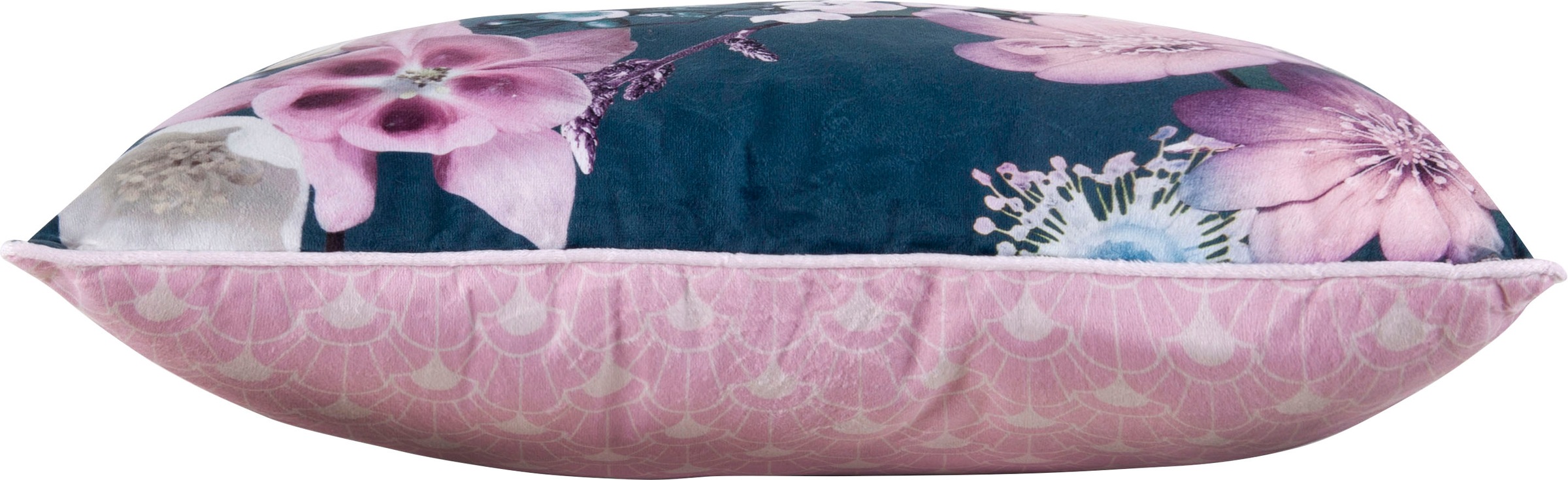 Descanso Dekokissen »Guana«, Mit Füllung, 1 Stück, Mit Biese, 30x60, Wendeoptik, Weich, Blumen