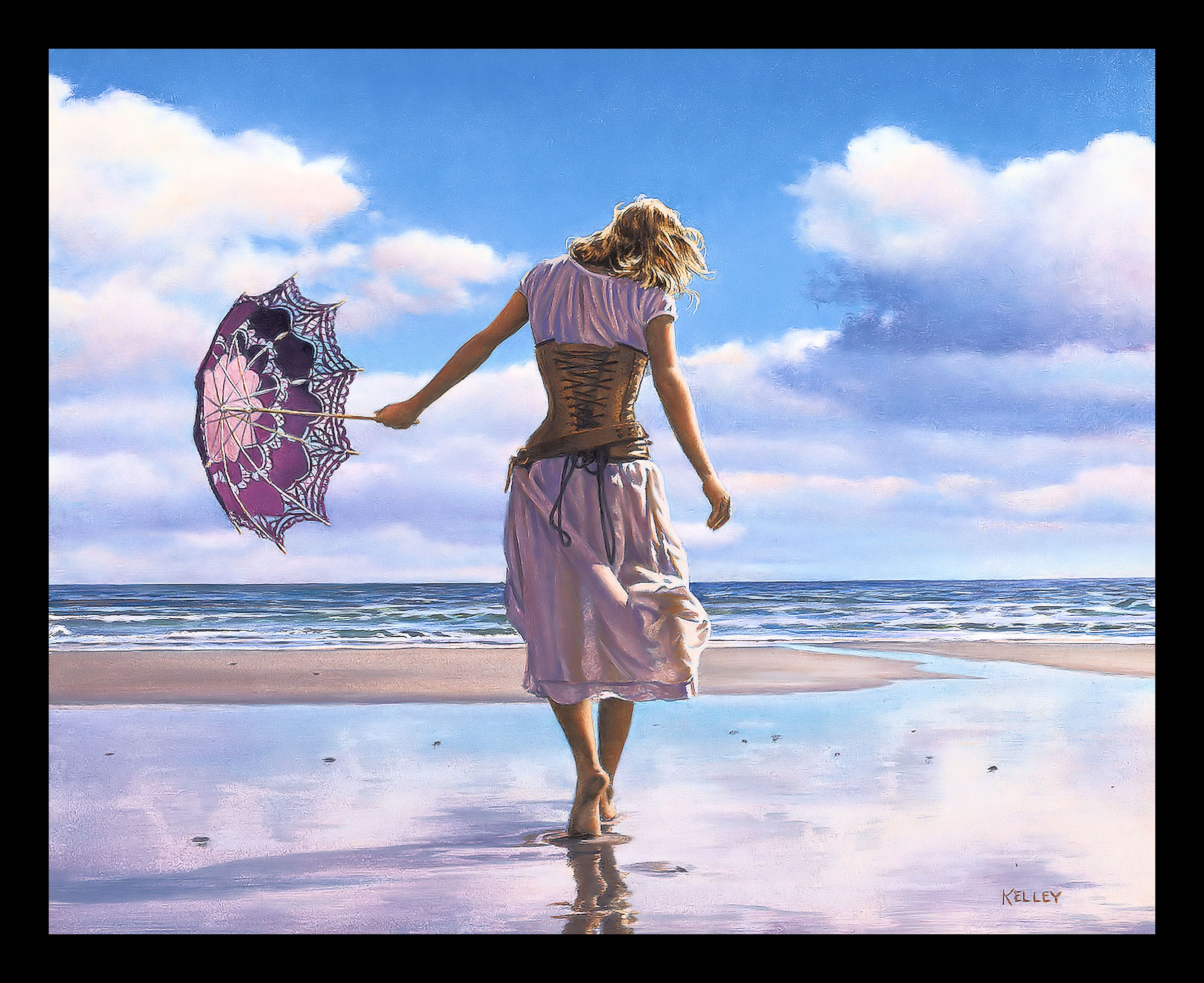 Image of my home Bild mit Rahmen »KELLEY / Geht auf zerbrochene Wolken«, (1 St.) bei Ackermann Versand Schweiz