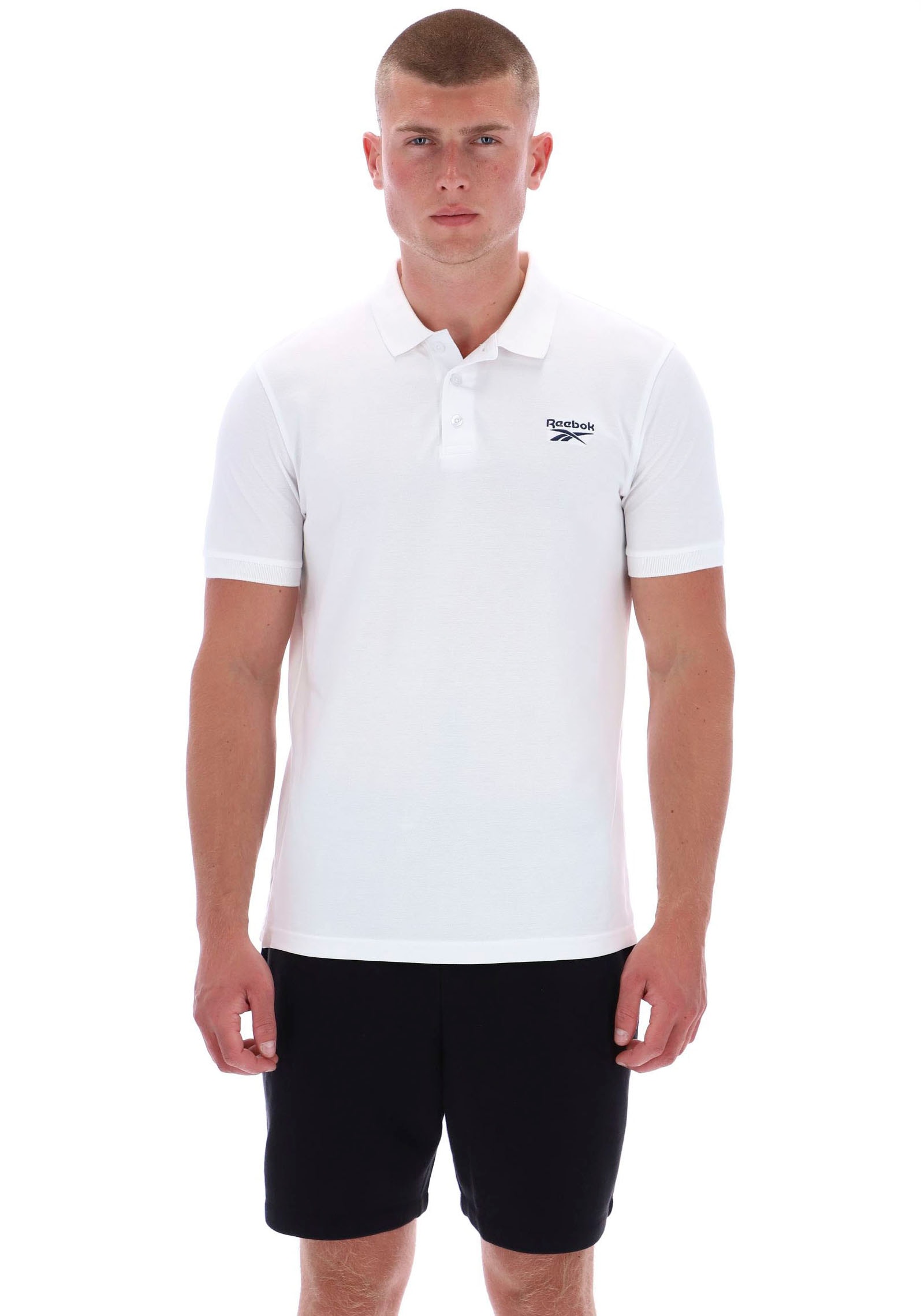 Reebok Polo »BLAZE EMBROIDERED SS POLO SHIRT«