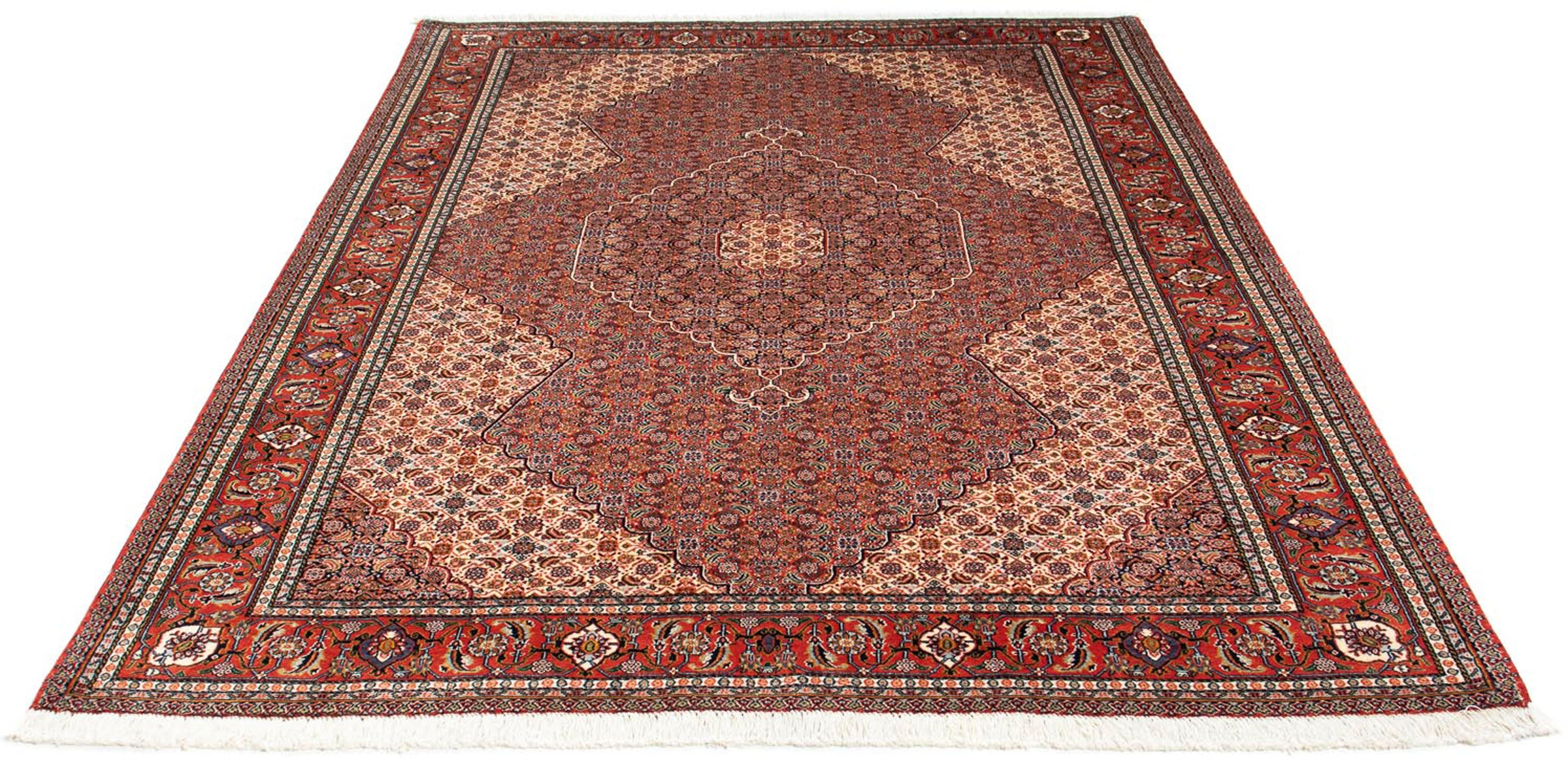 Image of morgenland Orientteppich »Perser - Nomadic - 231 x 163 cm - rost«, rechteckig, 10 mm Höhe, Wohnzimmer, Handgeknüpft, Einzelstück mit Zertifikat bei Ackermann Versand Schweiz