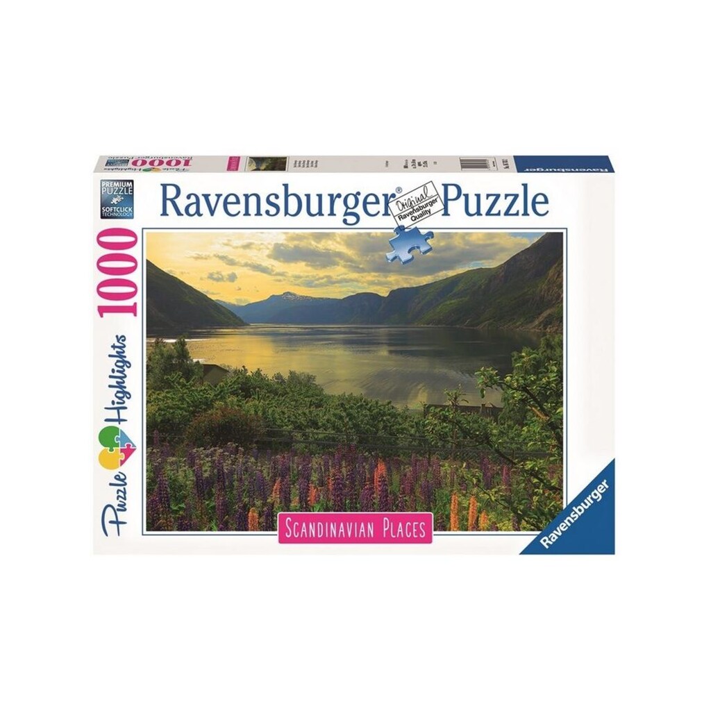 Ravensburger Puzzle »Puzzle Fjord in Norwegen«, (1000 tlg.)
