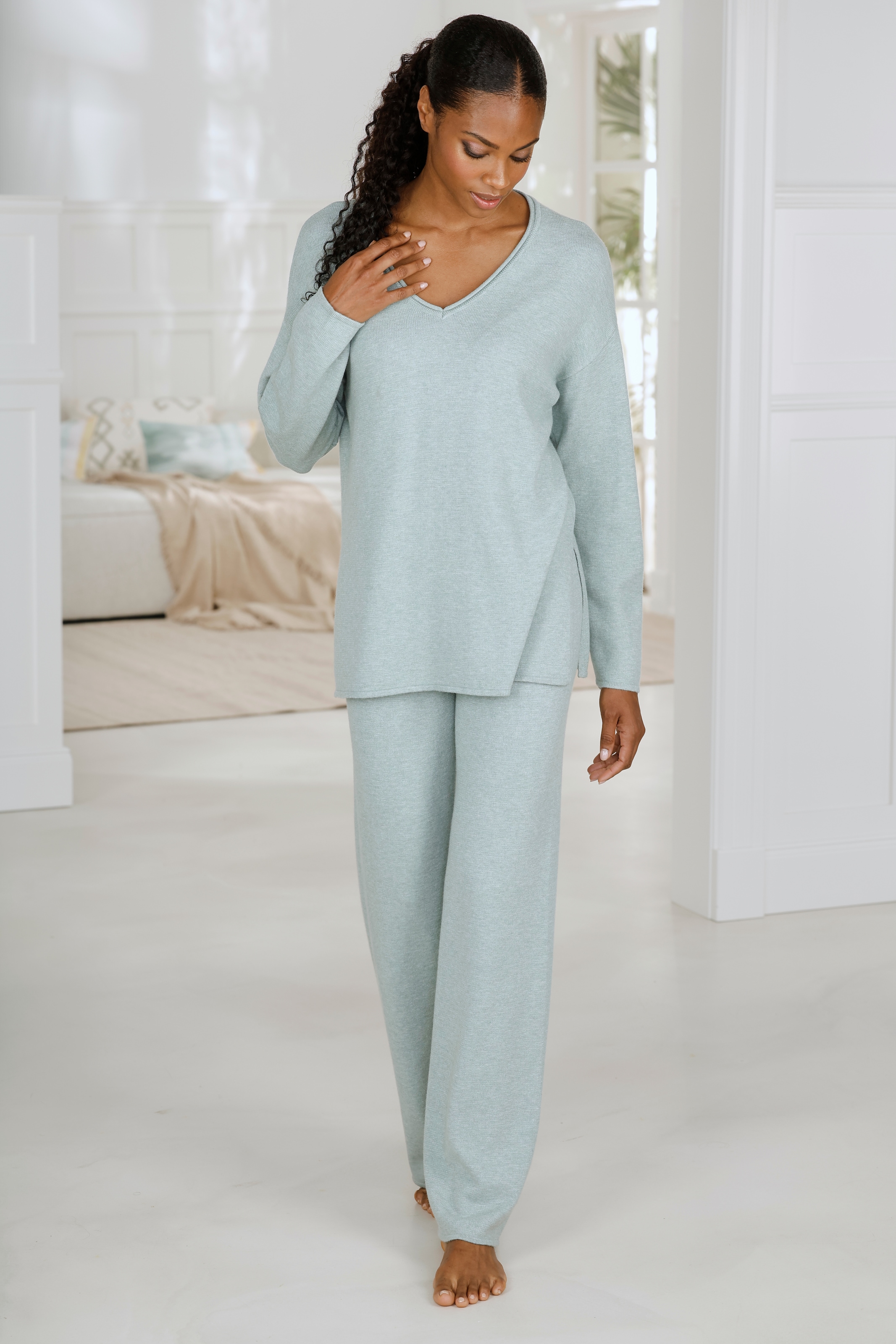 LASCANA Pull en tricot , aus hochwertigem Strick