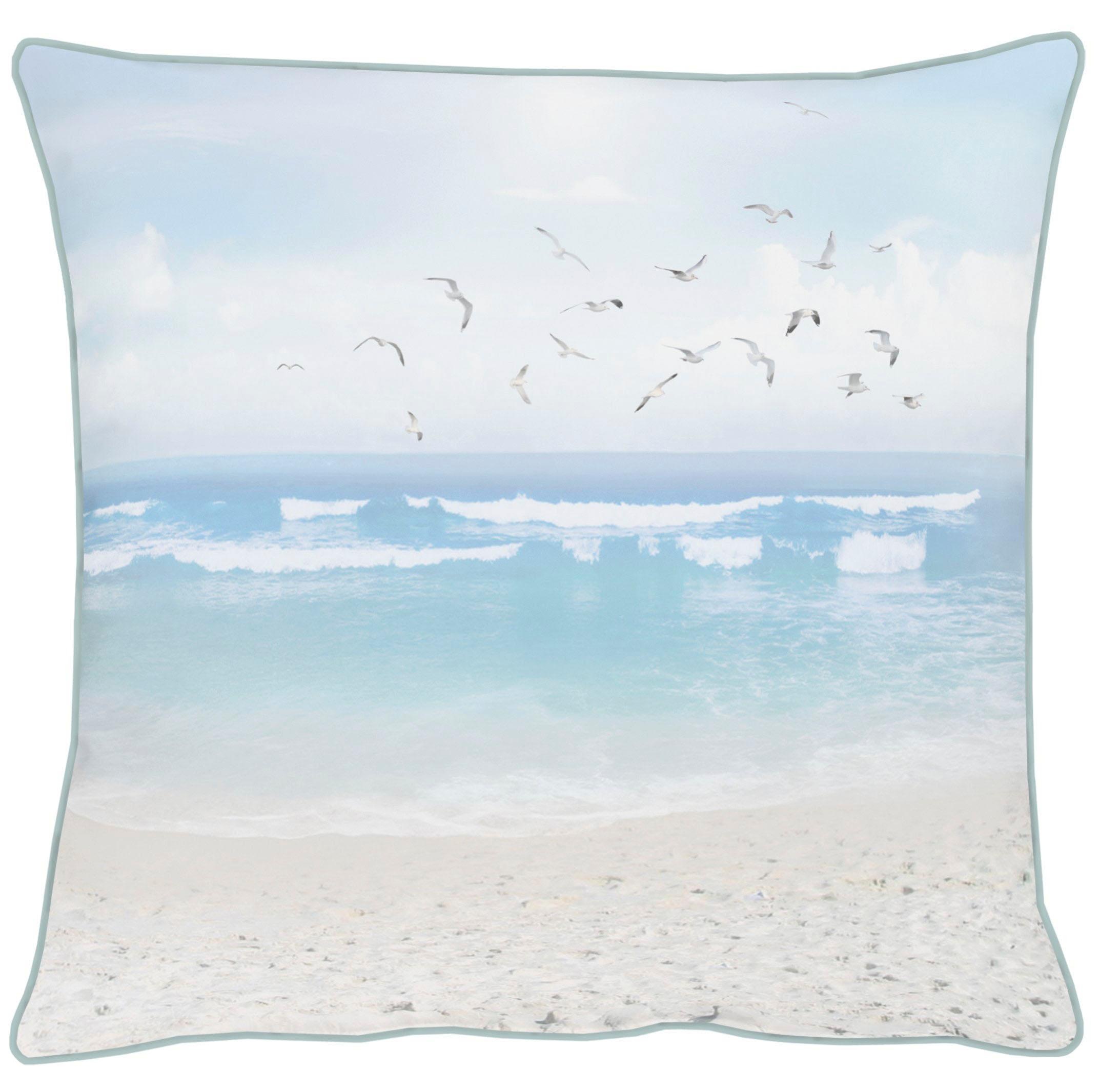 Image of APELT Kissenhülle »9590«, (1 St.), 9590_Meer_Kissenhülle bei Ackermann Versand Schweiz