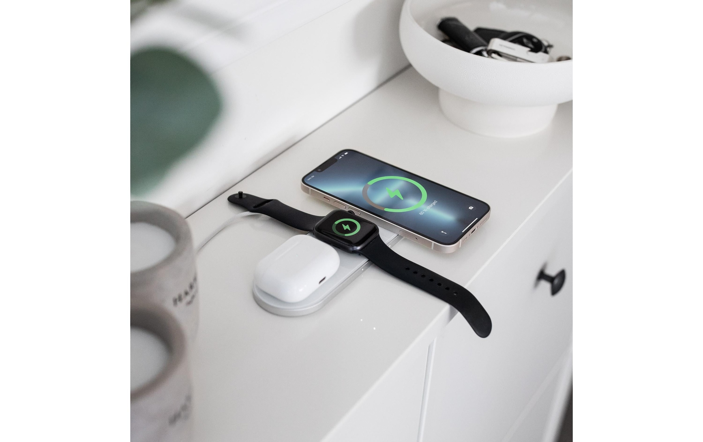 VONMÄHLEN Wireless Charger »Aura Home White«