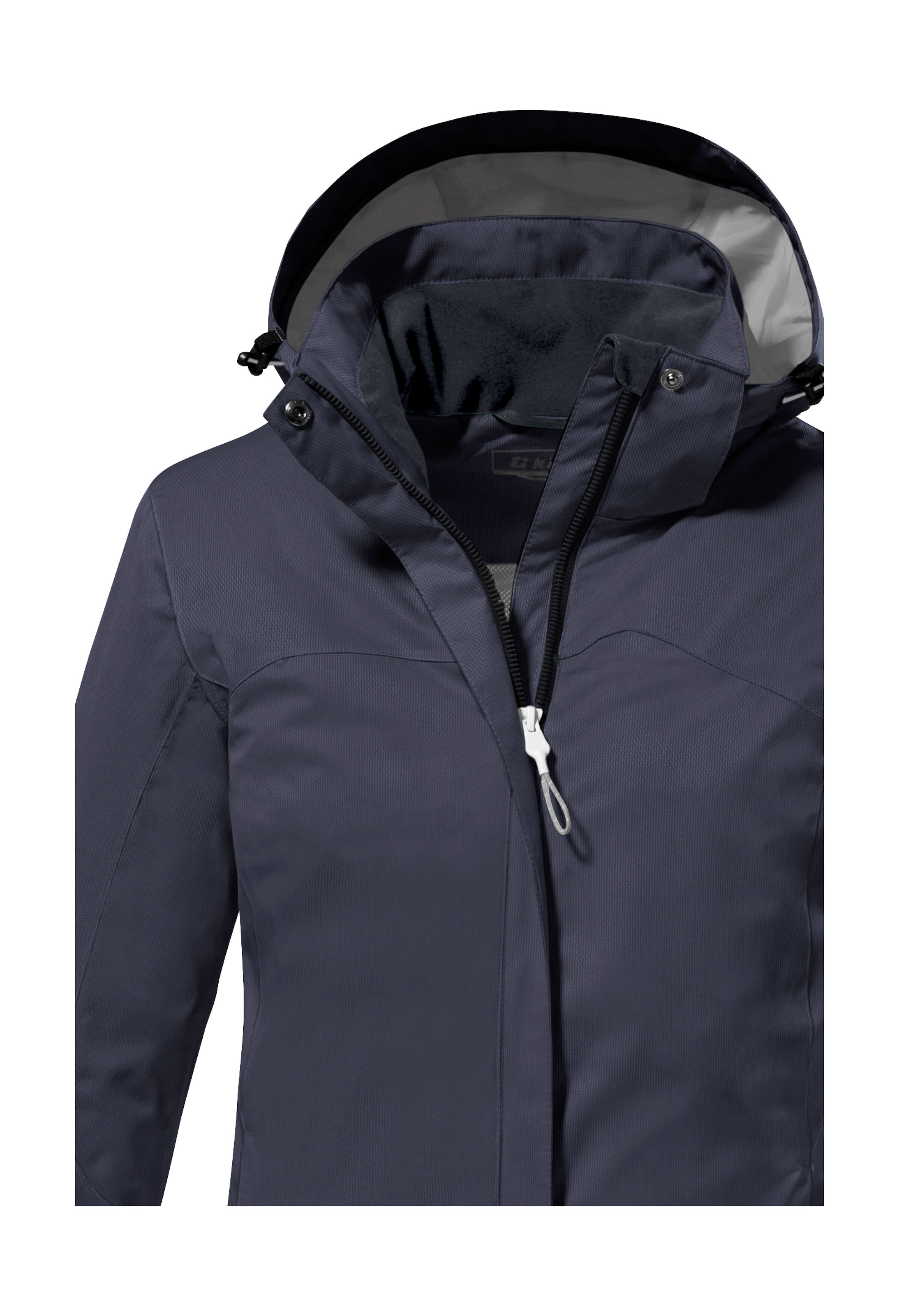 Killtec Outdoorjacke »KOS 133 WMN JCKT«, Wasser- und winddichte Damenjacke mit abnehmbarer Kapuze, PFAS-frei