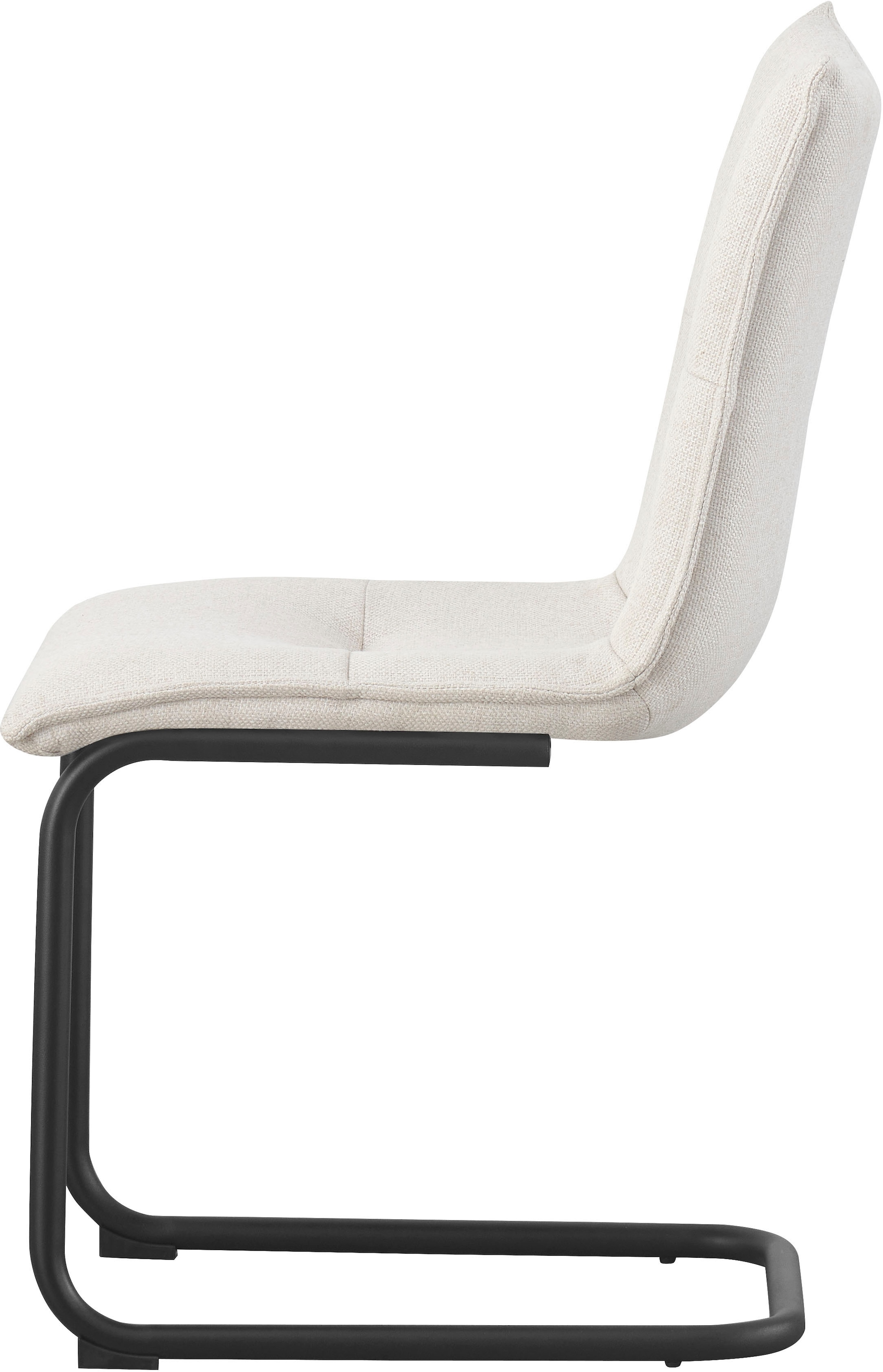 Home affaire Esszimmerstuhl »SARNIA, 2er Set, mit Metallgestell in matt schwarz« (Set) 2 Stk.in verschiedenen Farben, Belsatbarkeit pro Stuhl 120 kg