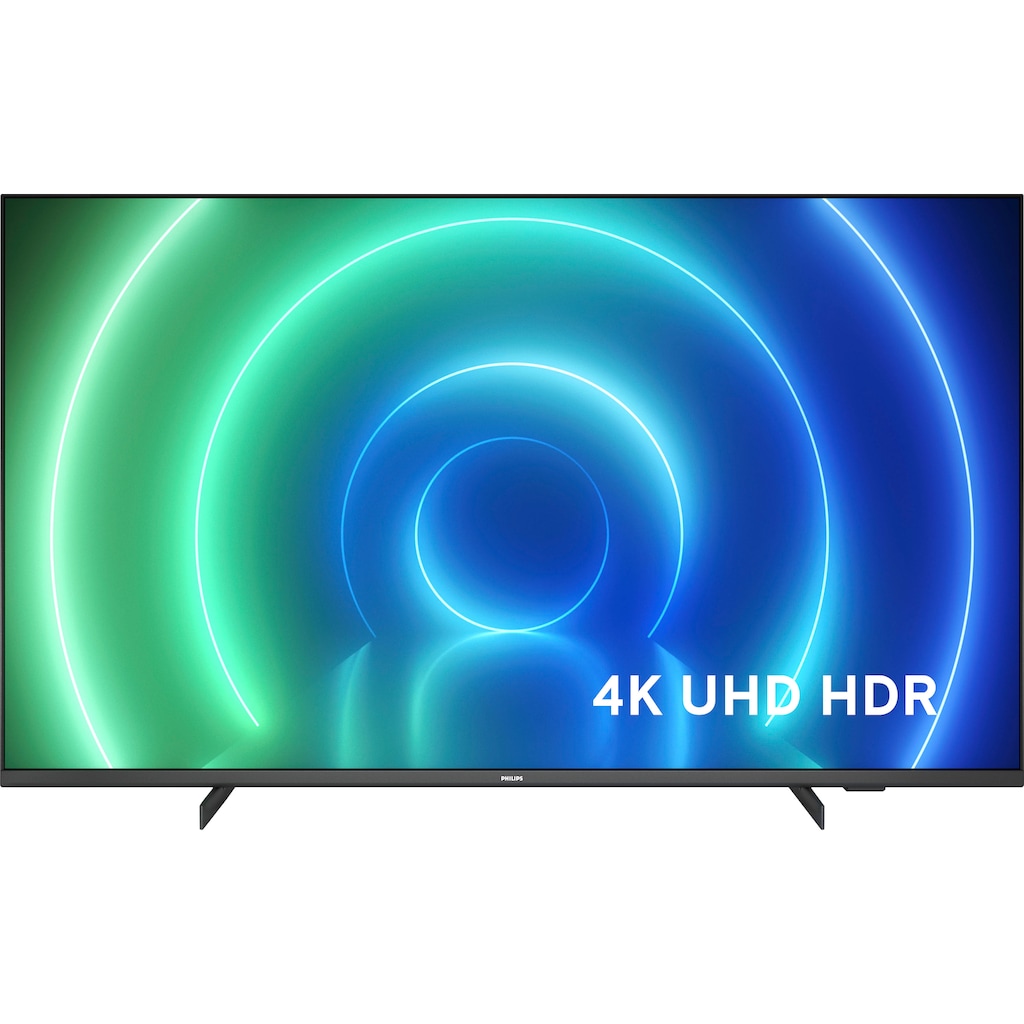 Philips LED-Fernseher »50PUS7506/12«, 126 cm/50 Zoll, 4K Ultra HD, Smart-TV, HDR10+ kompatibel, 60 Hz, Dolby Vision & Atmos, Smart TV, Triple Tuner