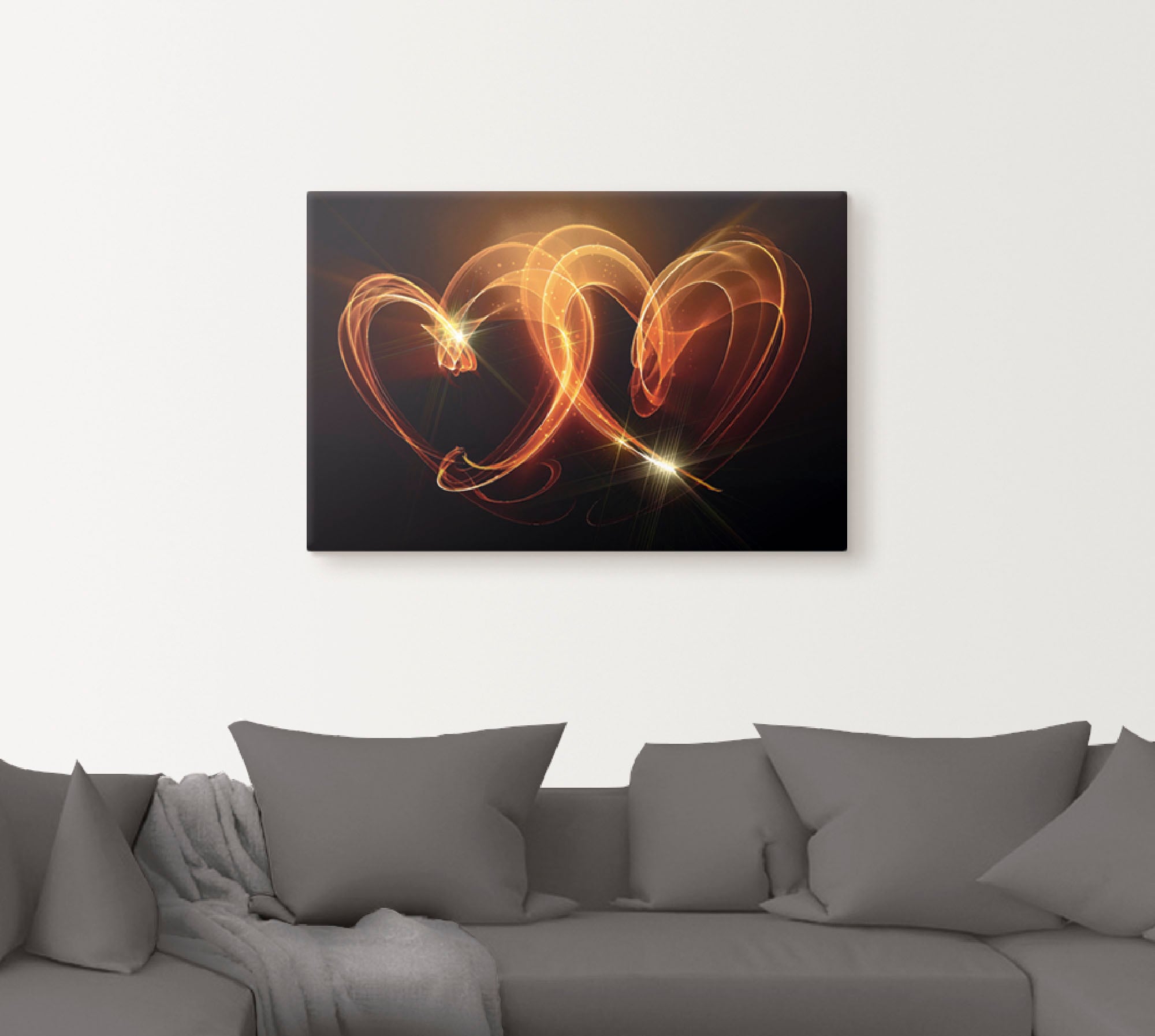 Artland Tableau sur toile »Verbundenheit« 1 cuis tlg. auf Holzrahmen gespannt